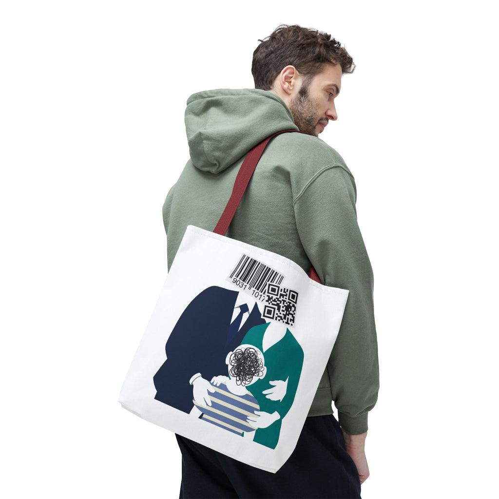 Barcode Family Portrait Tote Bag