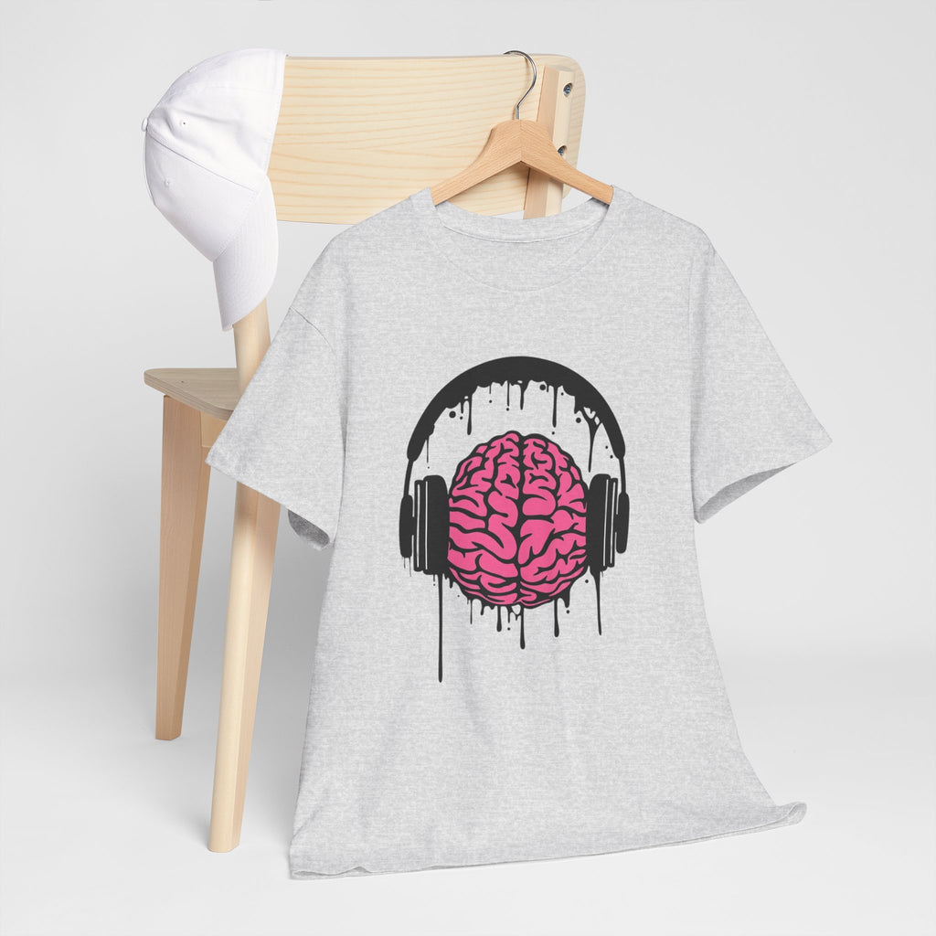 Music Lover Dripping Brain — T-Shirt