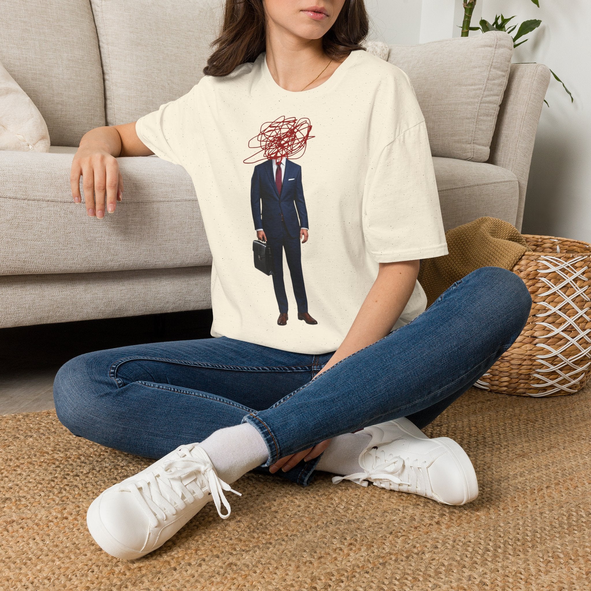 Anxious Businessman — T-Shirt