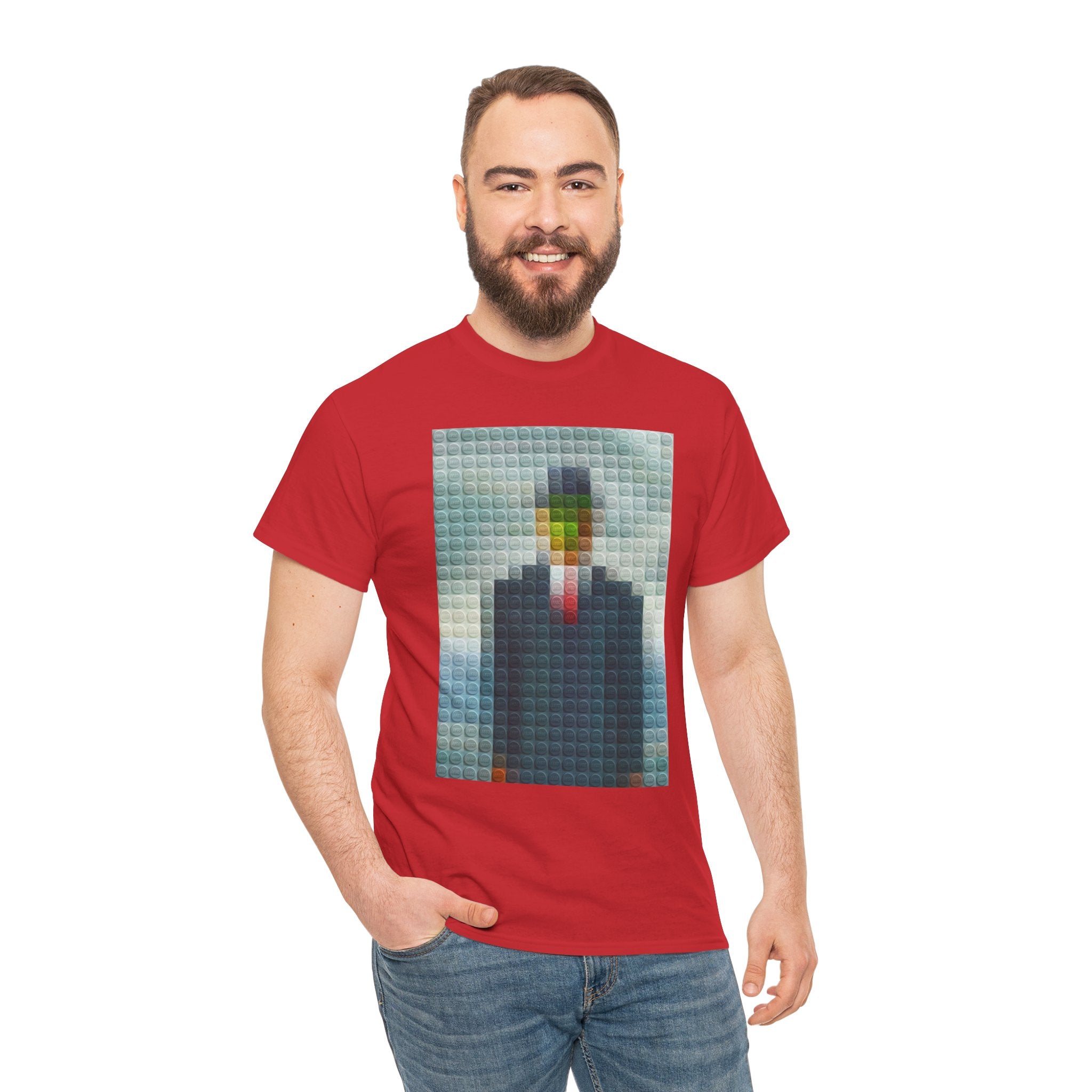 Surreal Pixelated Man - T-Shirt