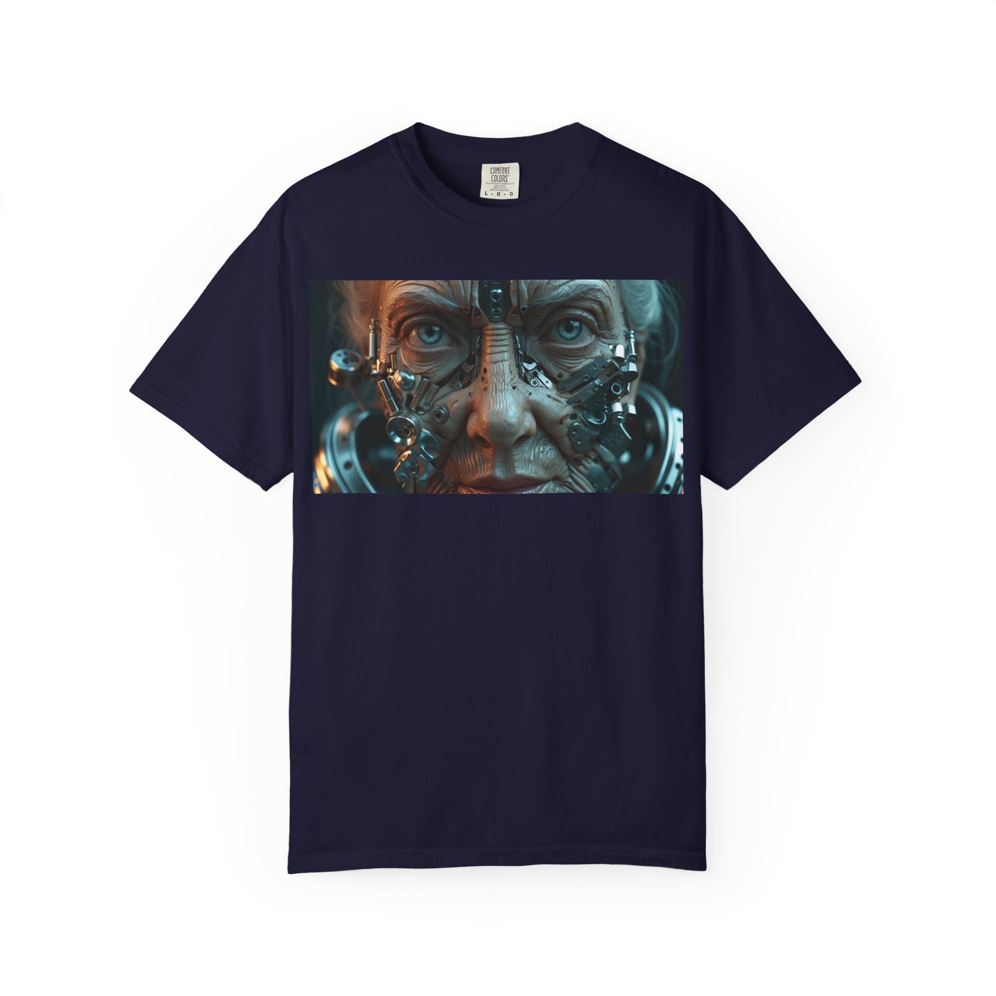 Cybernetic Old Face —T‑Shirt