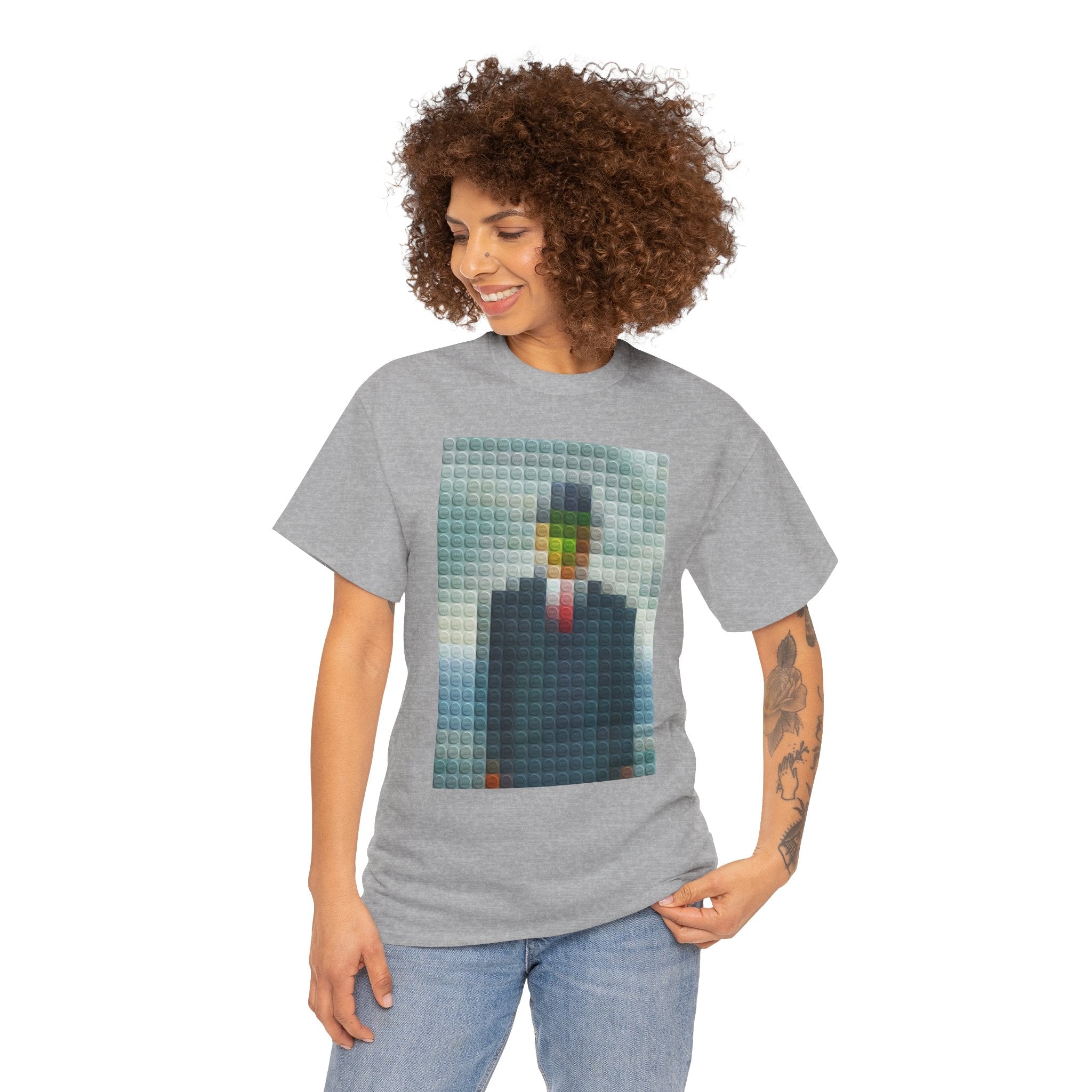 Surreal Pixelated Man - T-Shirt