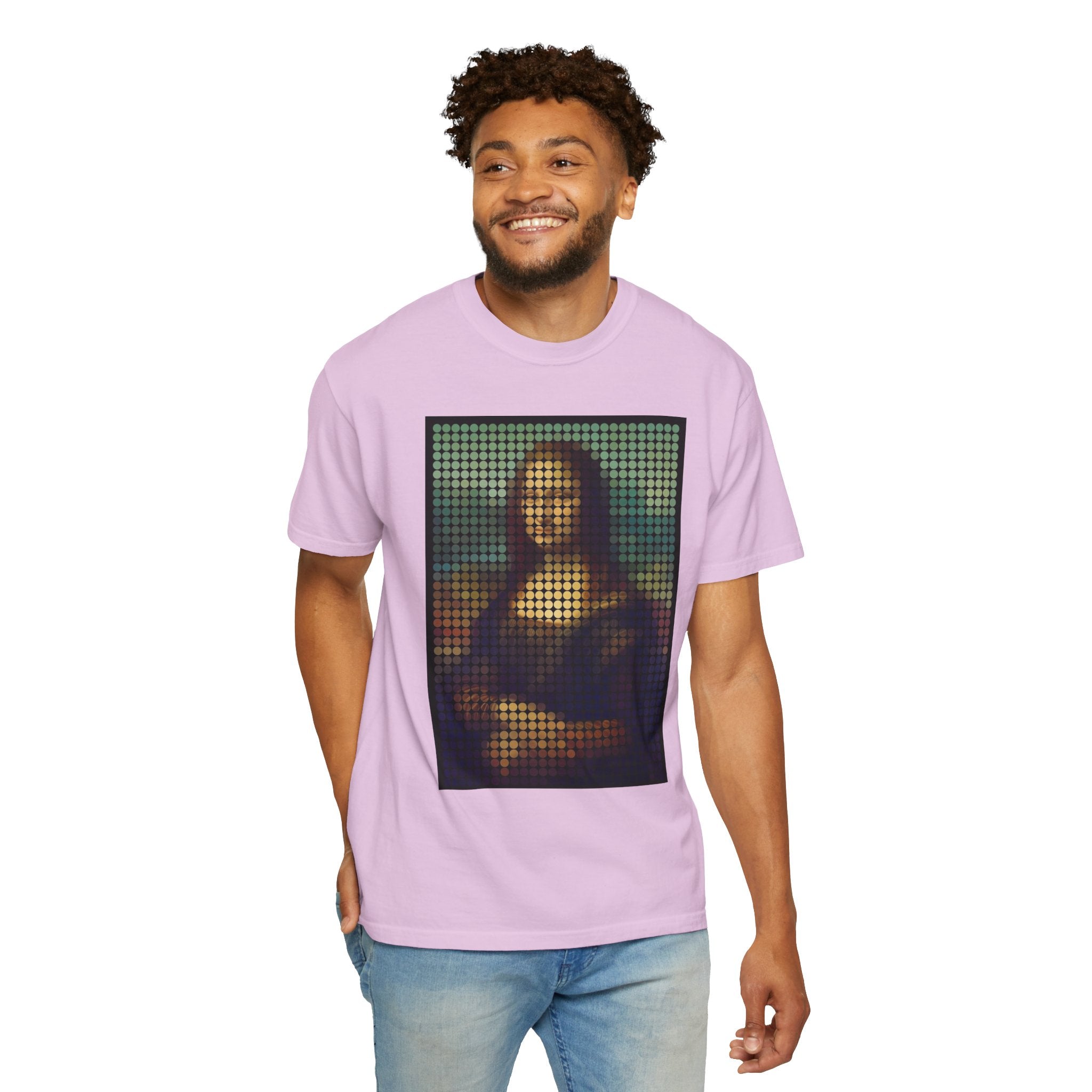 Mona Lisa Pixel Art — T-Shirt