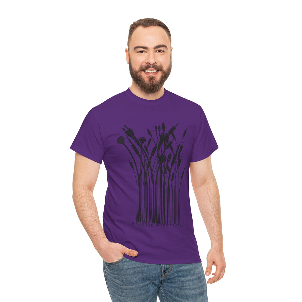 Barcode Wildflowers — T-Shirt