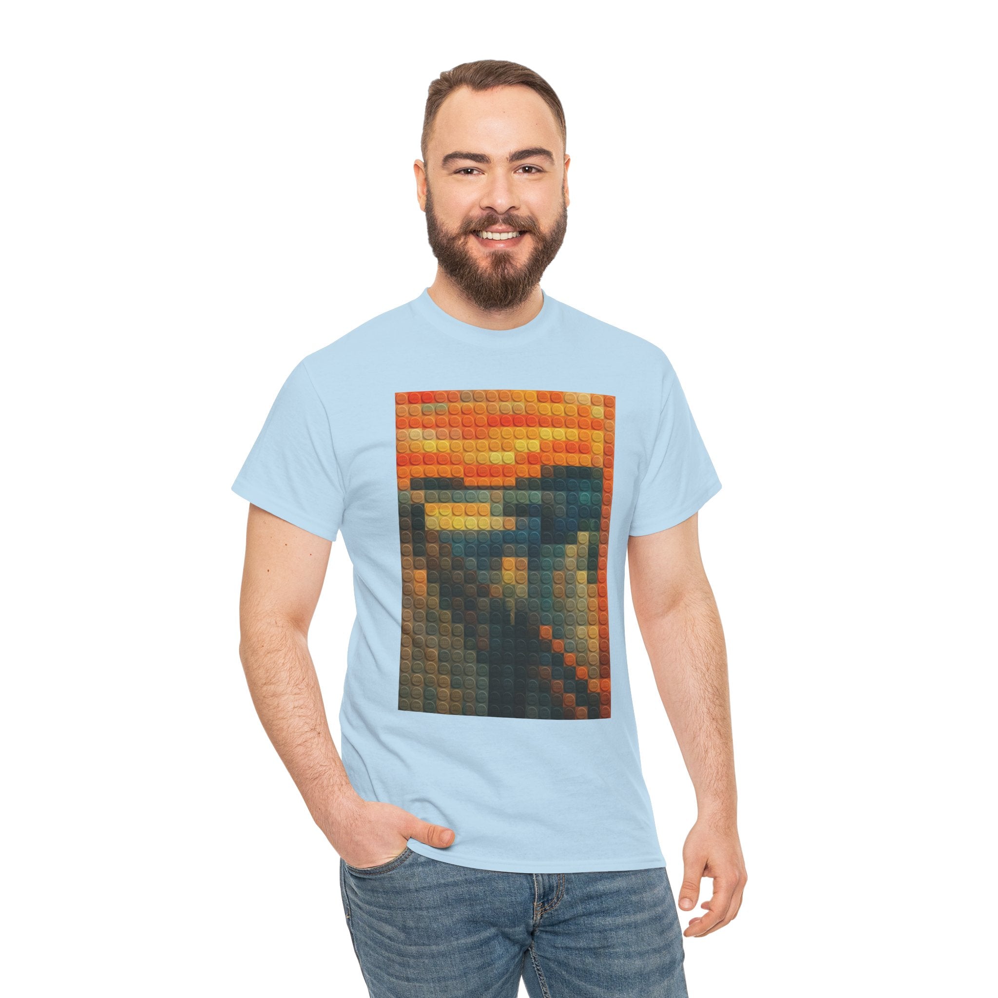 Pixelated Scream — T-Shirt