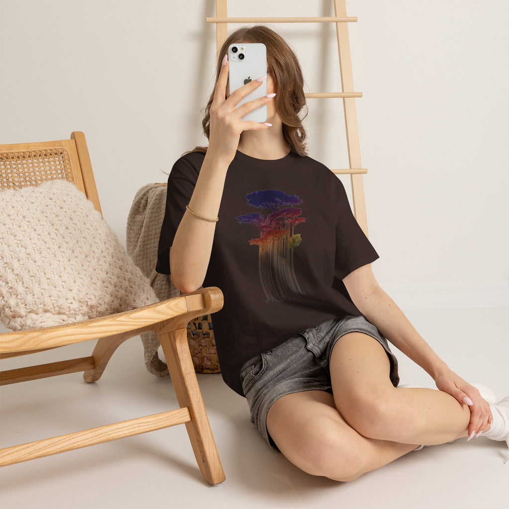 Barcode Forest T‑Shirt