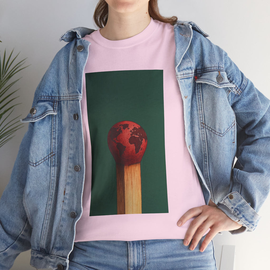 Matchstick Earth — T‑Shirt