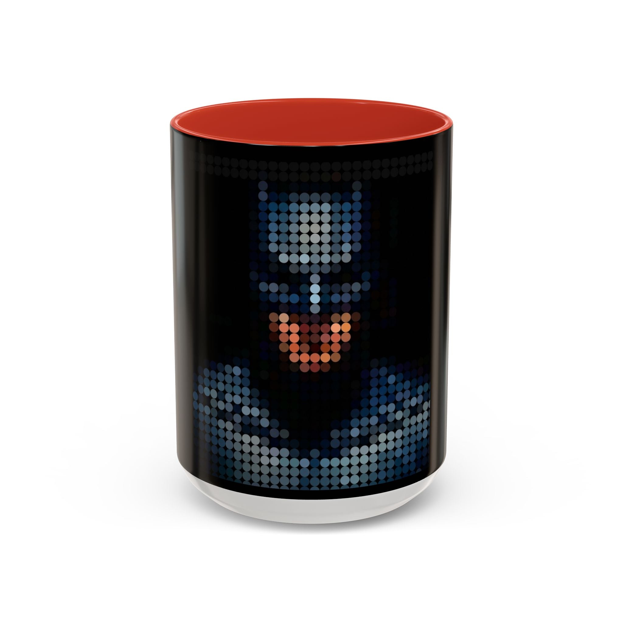 Pixel Art Dark Knight — Coffee Mug
