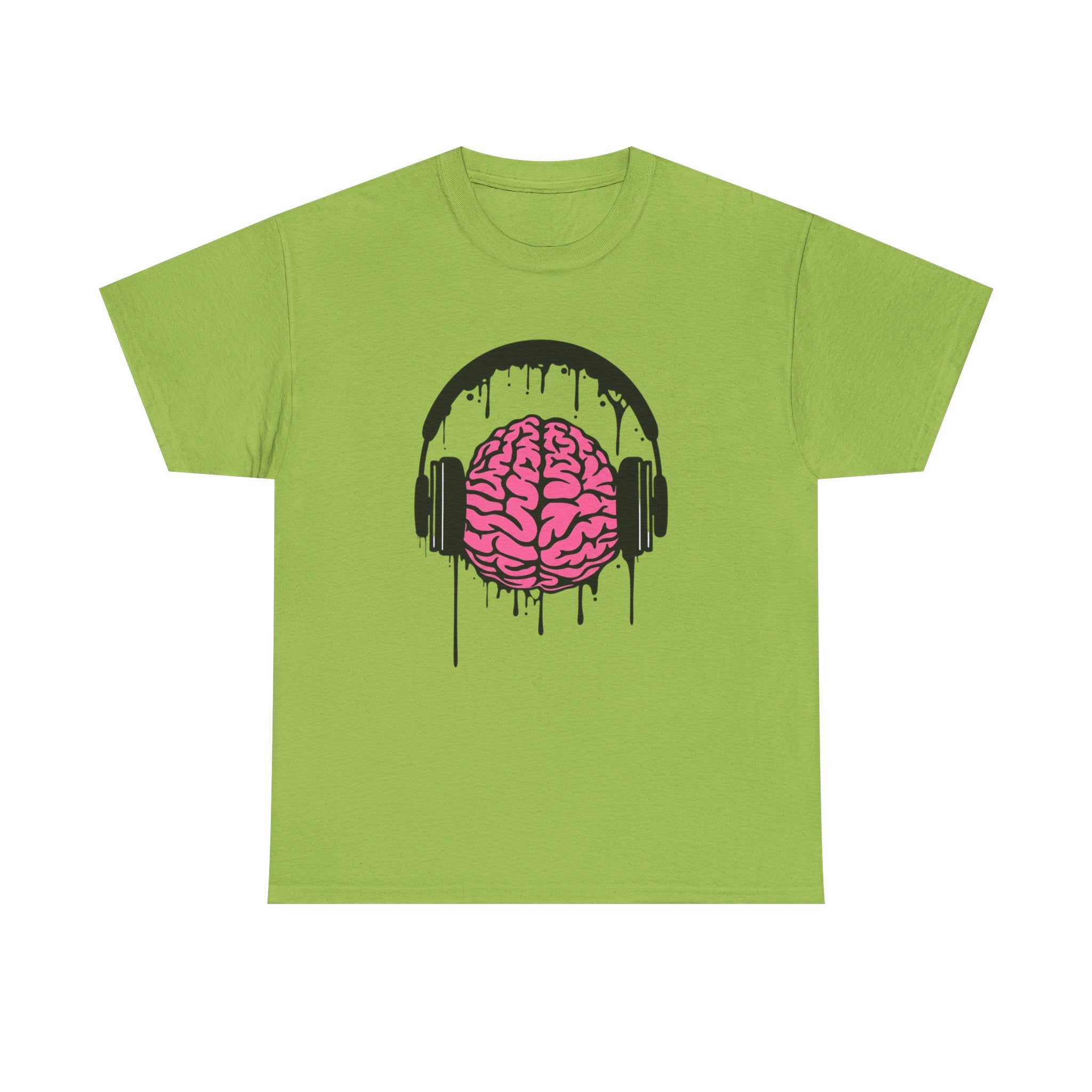 Music Lover Dripping Brain — T-Shirt