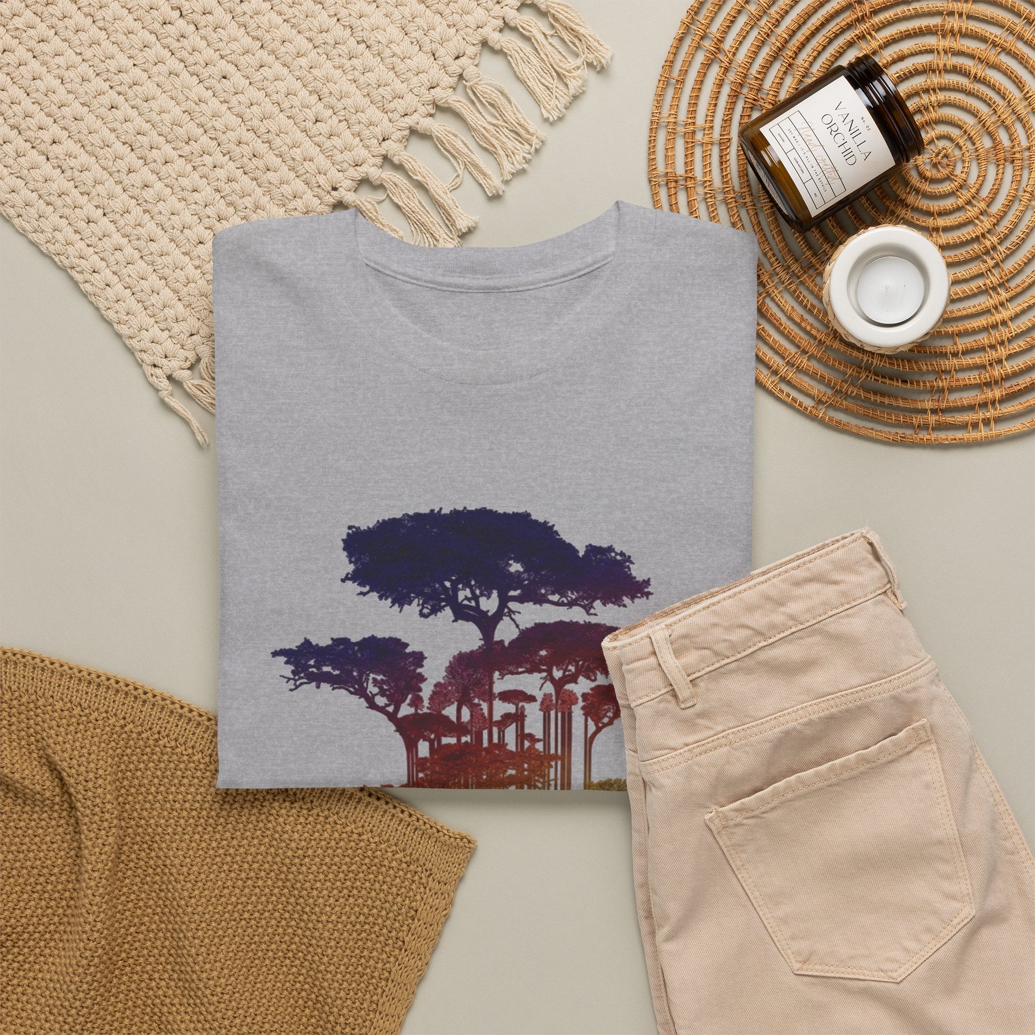 Barcode Forest T‑Shirt