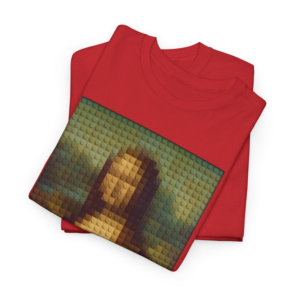 Pixelated Mona Lisa - T‑Shirt