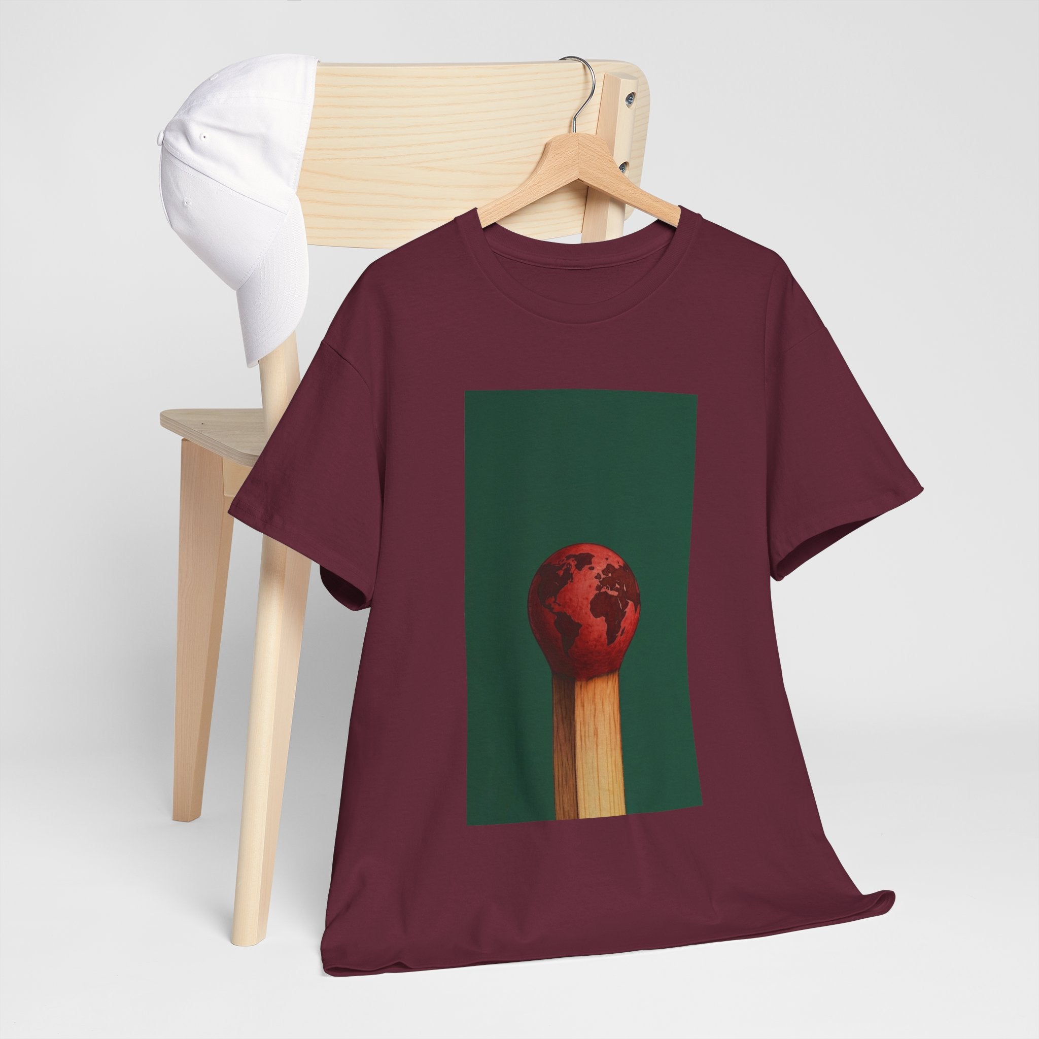 Matchstick Earth — T‑Shirt