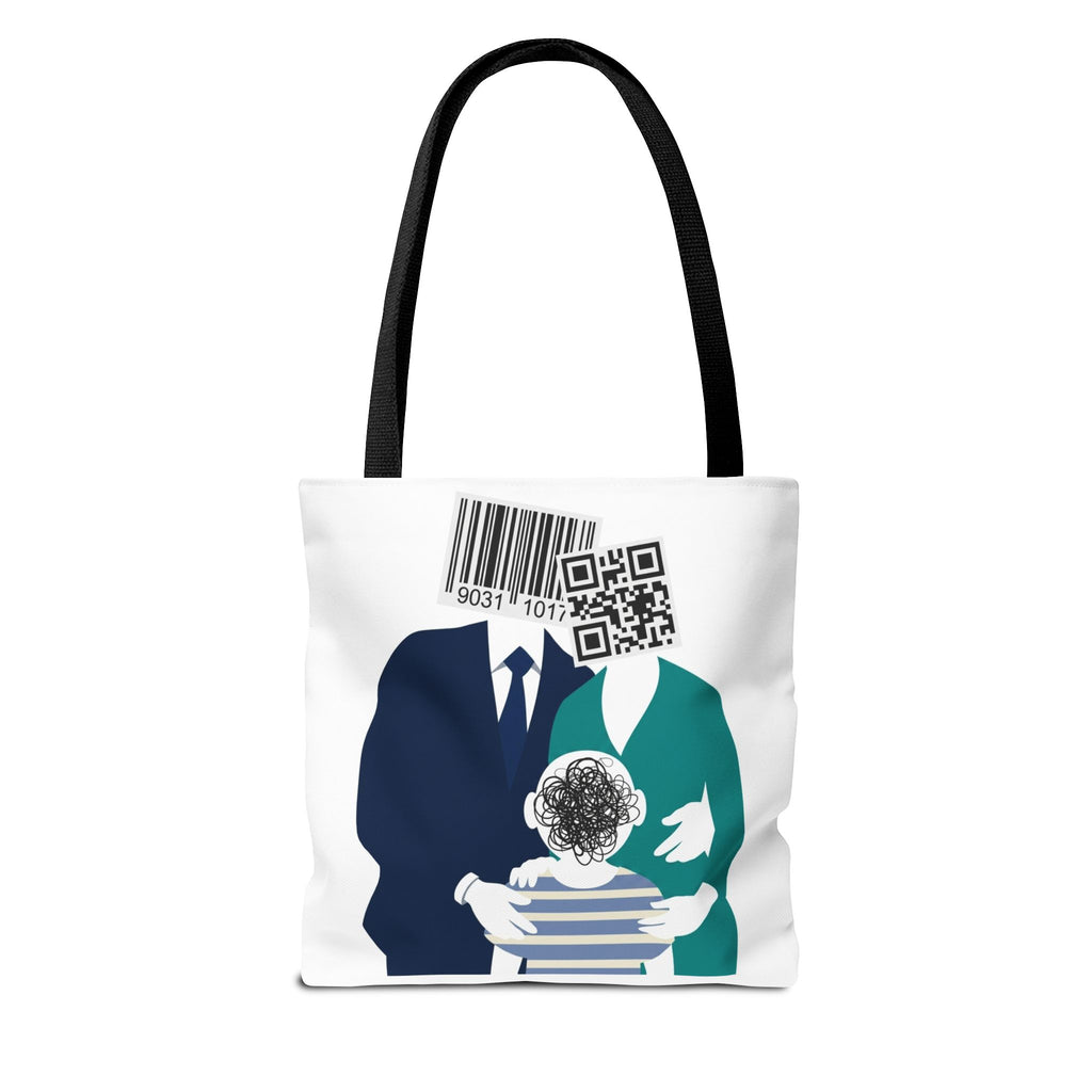 Barcode Family Portrait Tote Bag