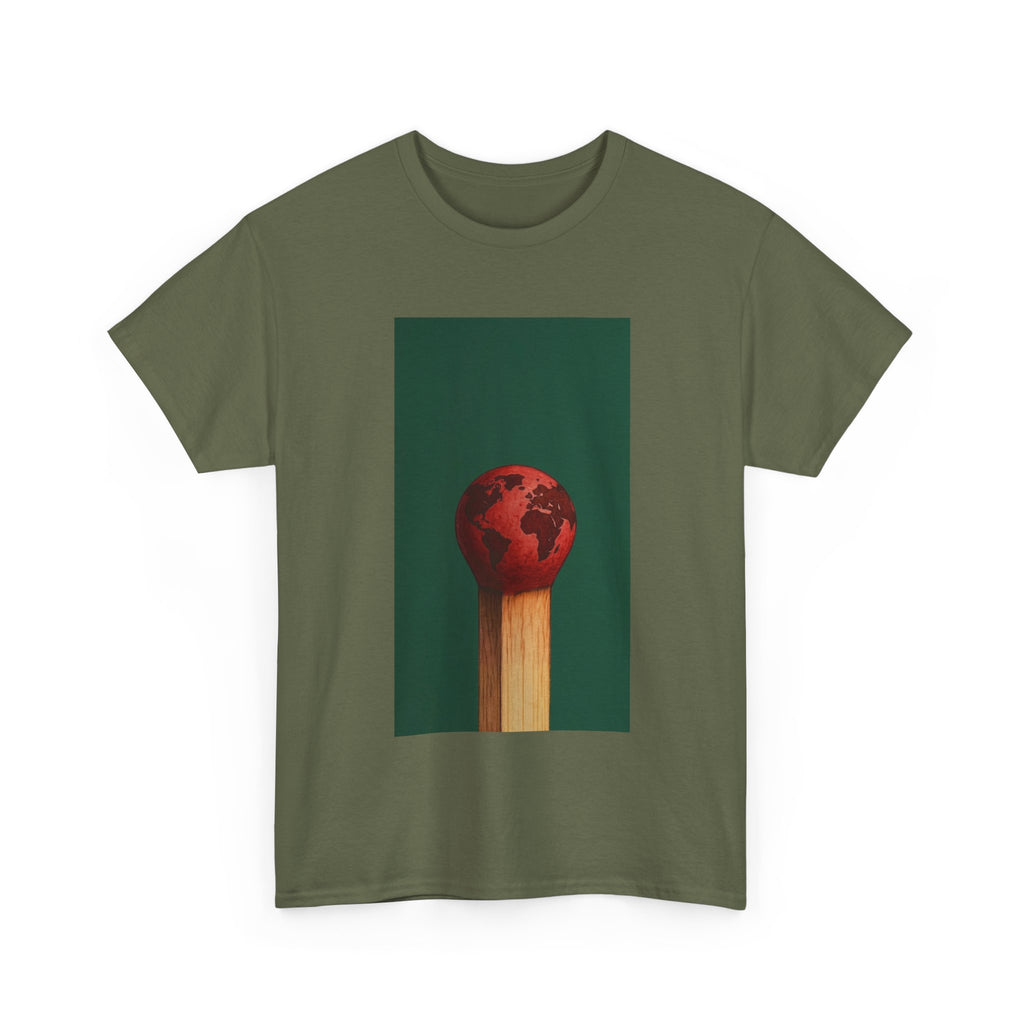 Matchstick Earth — T‑Shirt