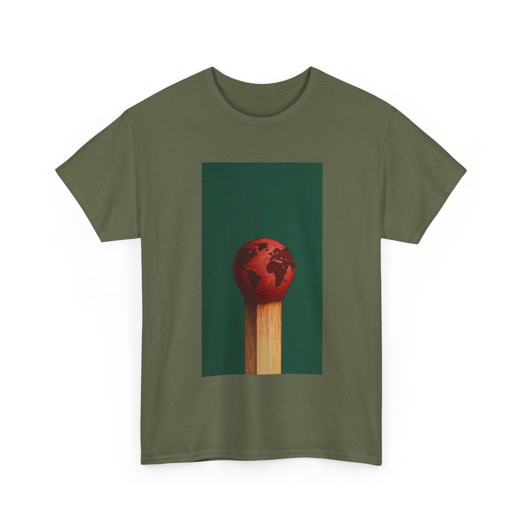 Matchstick Earth — T‑Shirt