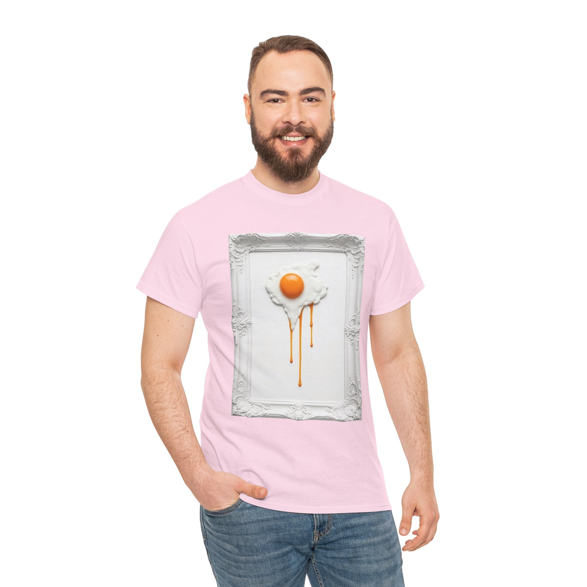 Artful Drip Fried Egg — T‑Shirt