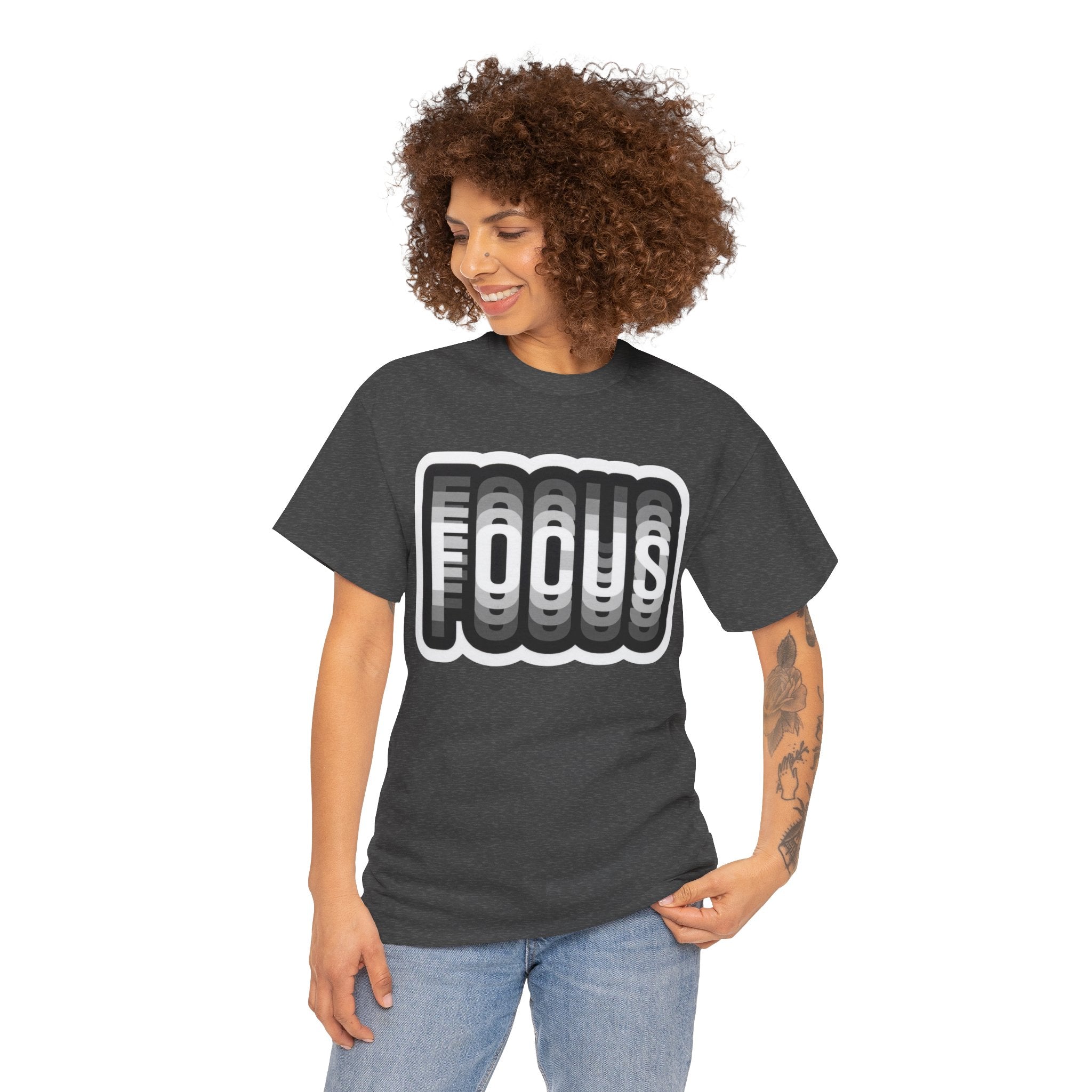 Focus Optical Illusion — T Shirt