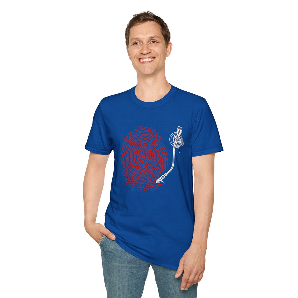 Fingerprint Turntable — T-Shirt
