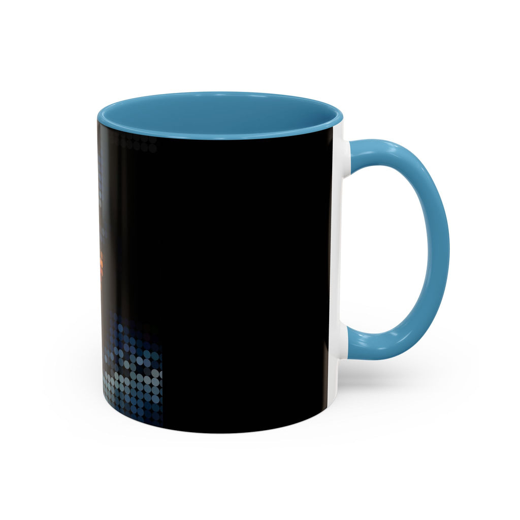 Pixel Art Dark Knight — Coffee Mug