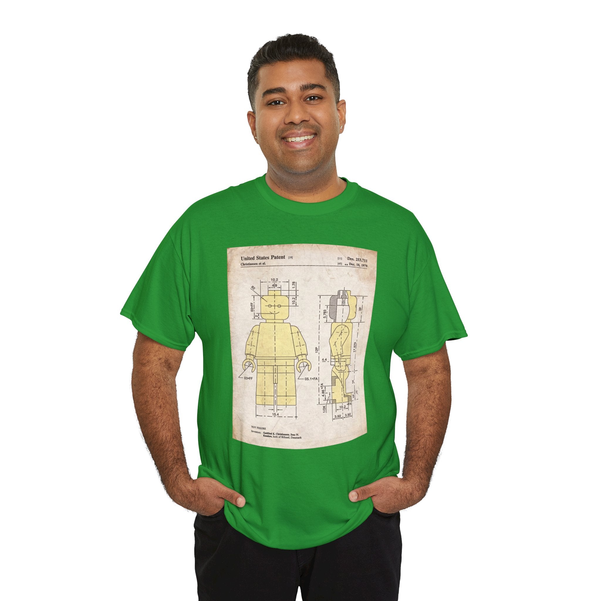 Lego Minifigure Patent — T‑Shirt