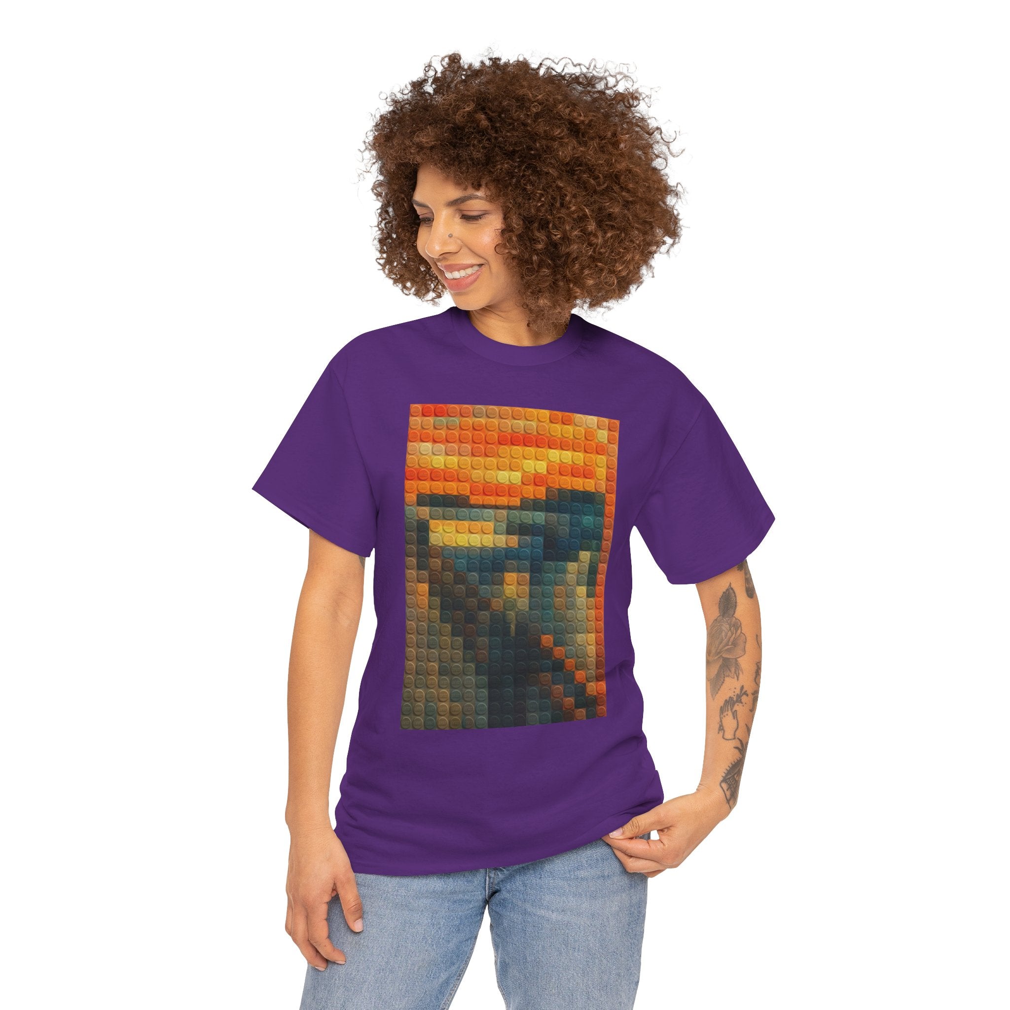 Pixelated Scream — T-Shirt