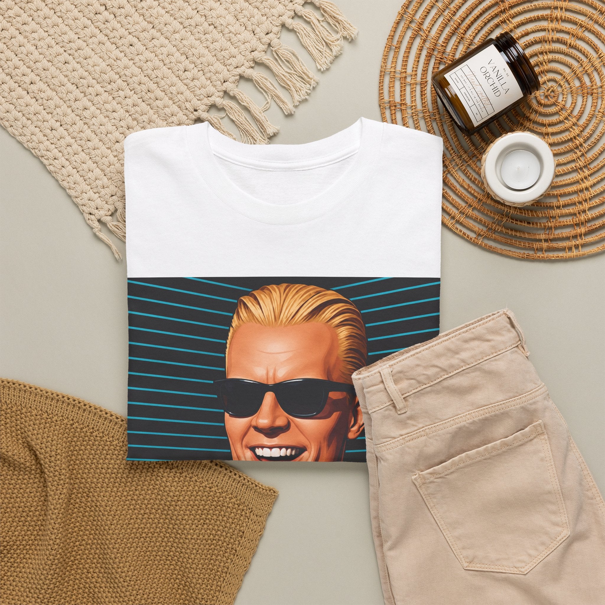 'MAX HEADROOM' — T shirt