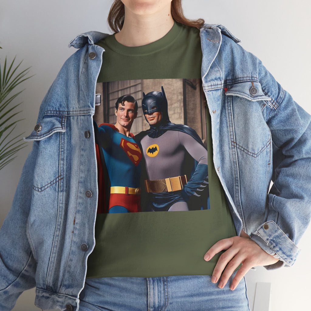 Retro Superhero Selfie - T shirt