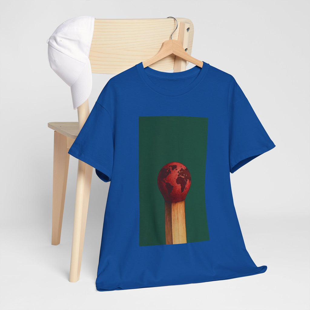 Matchstick Earth — T‑Shirt
