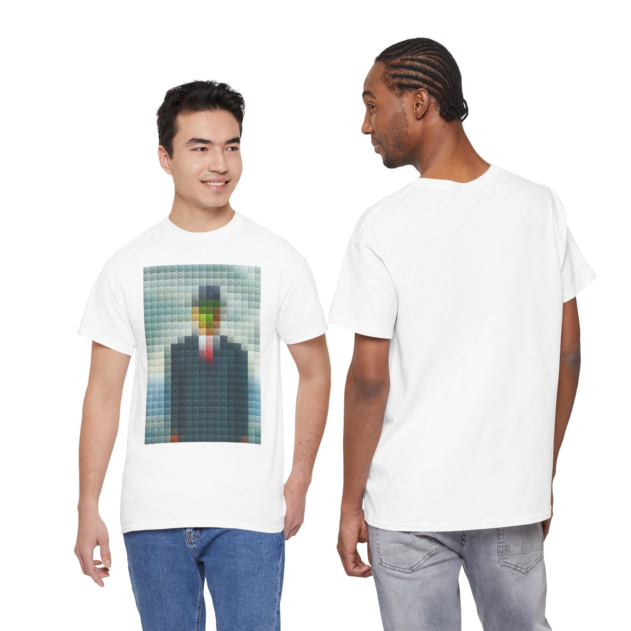 Surreal Pixelated Man - T-Shirt