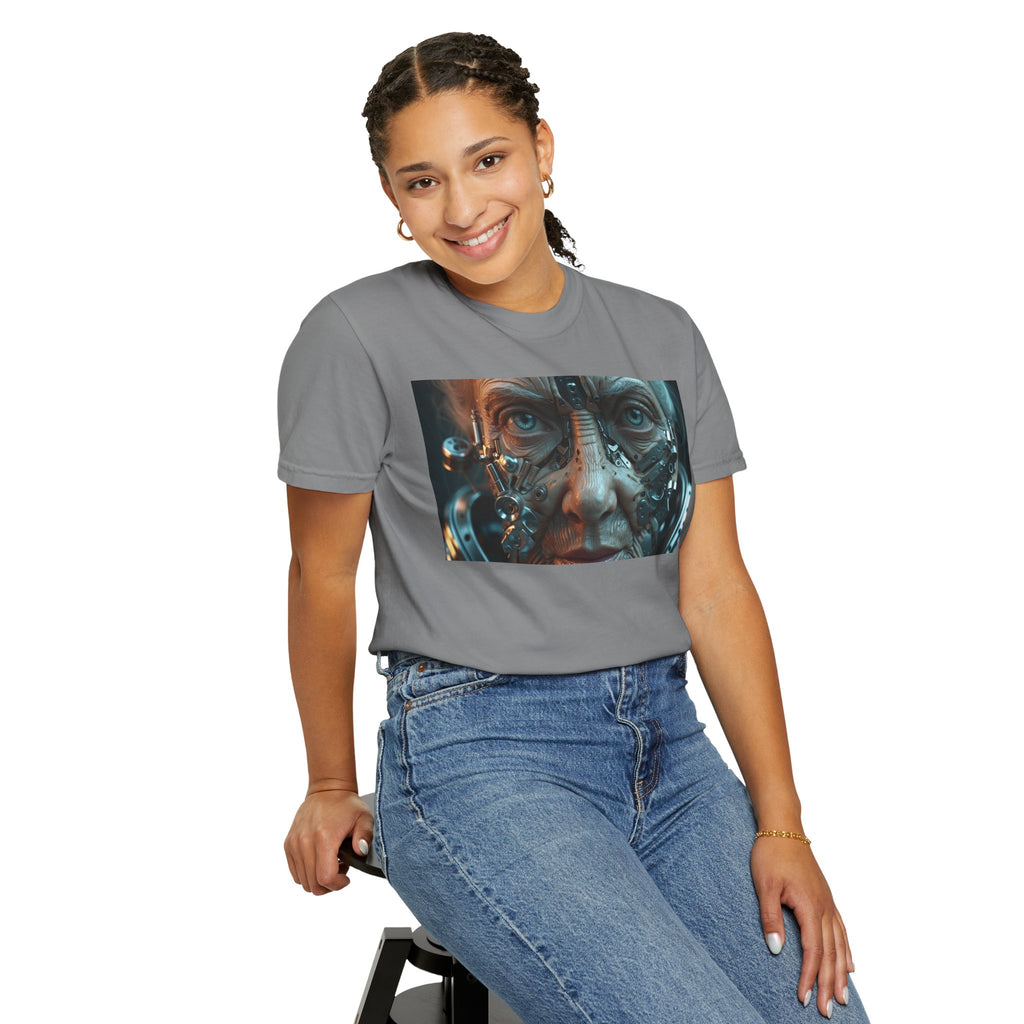 Cybernetic Old Face —T‑Shirt