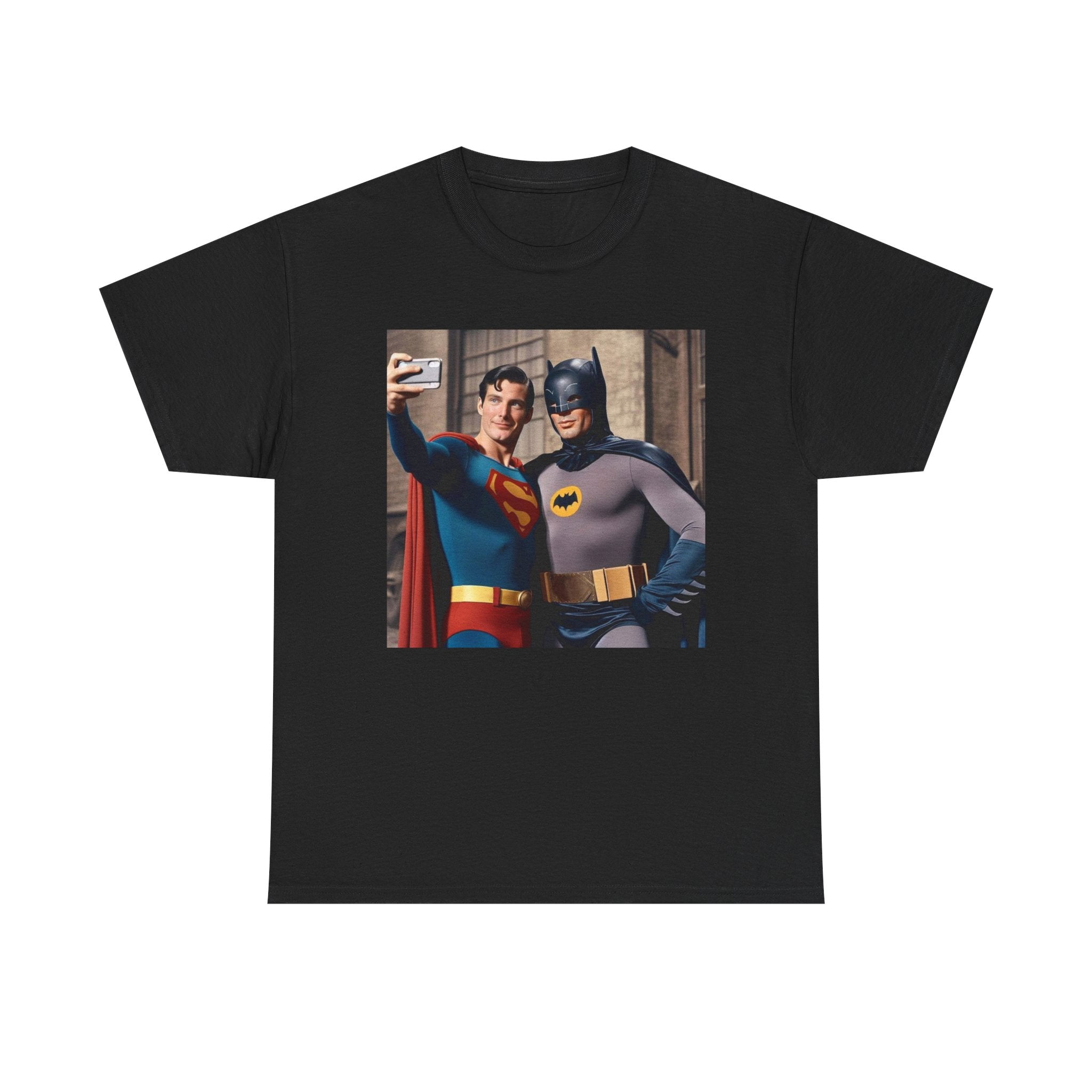 Retro Superhero Selfie - T shirt