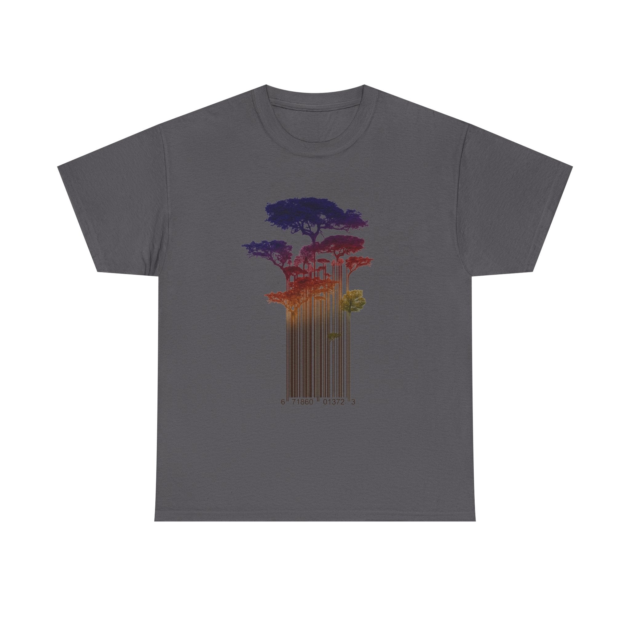Barcode Forest T‑Shirt
