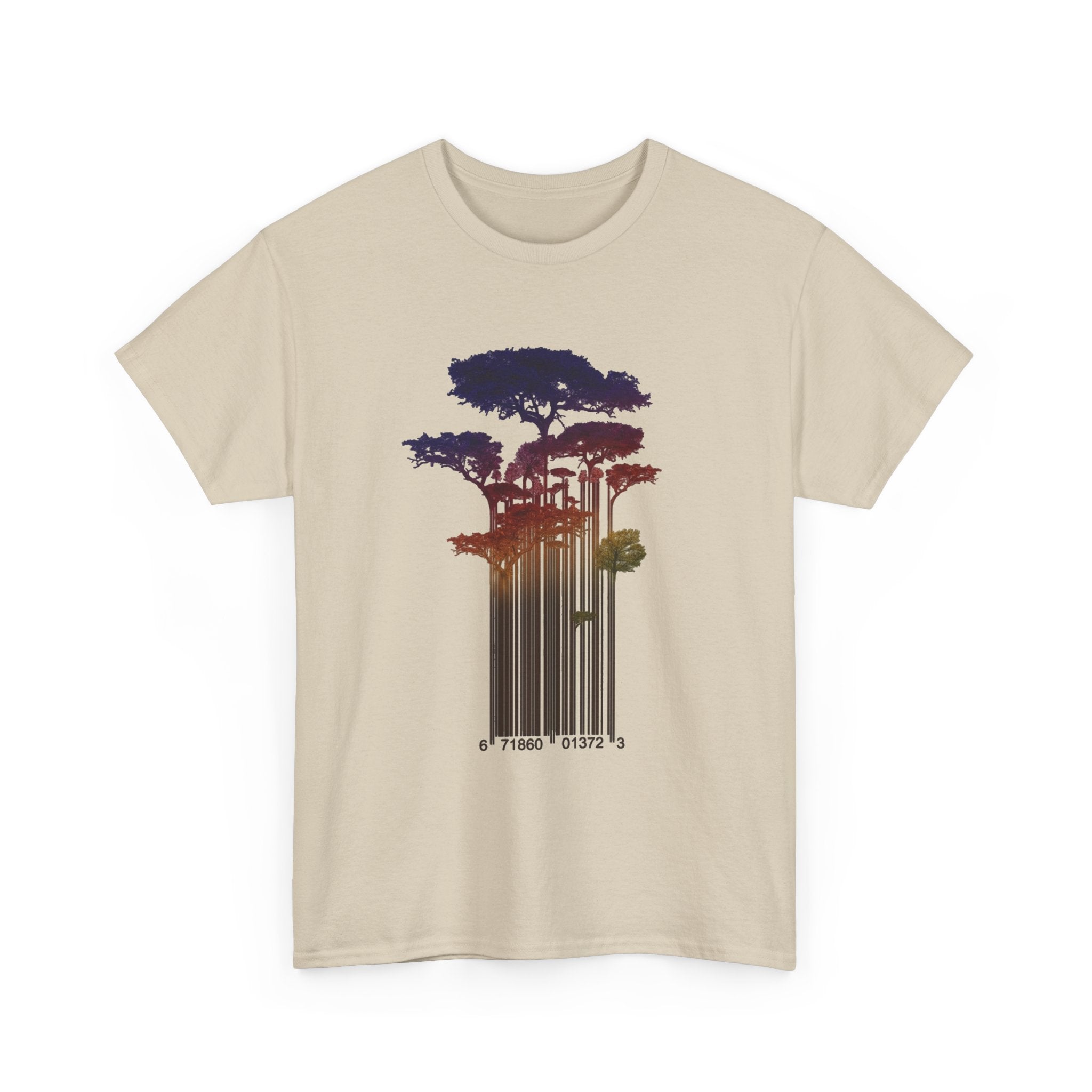 Barcode Forest T‑Shirt