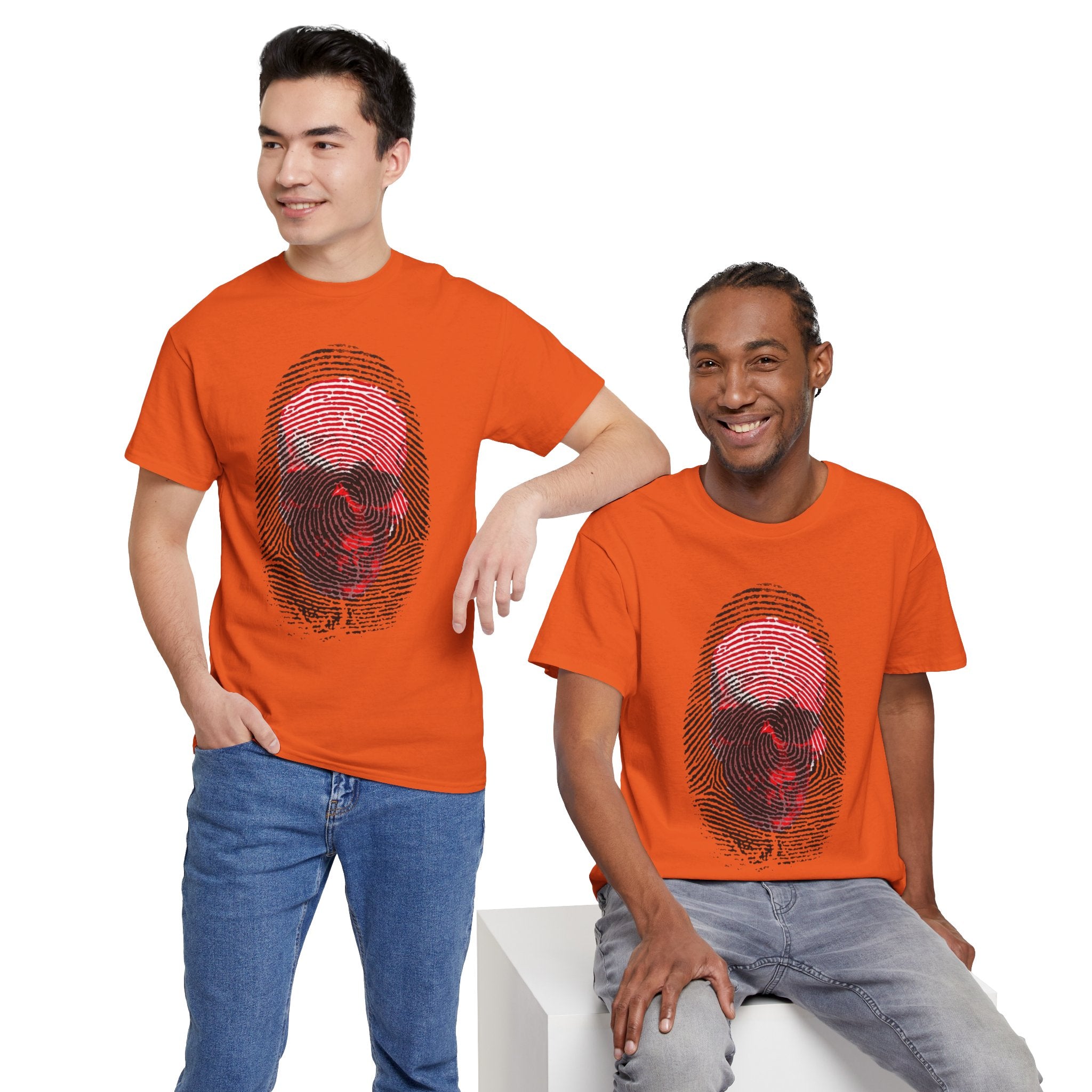 Skull Fingerprint — T-Shirt