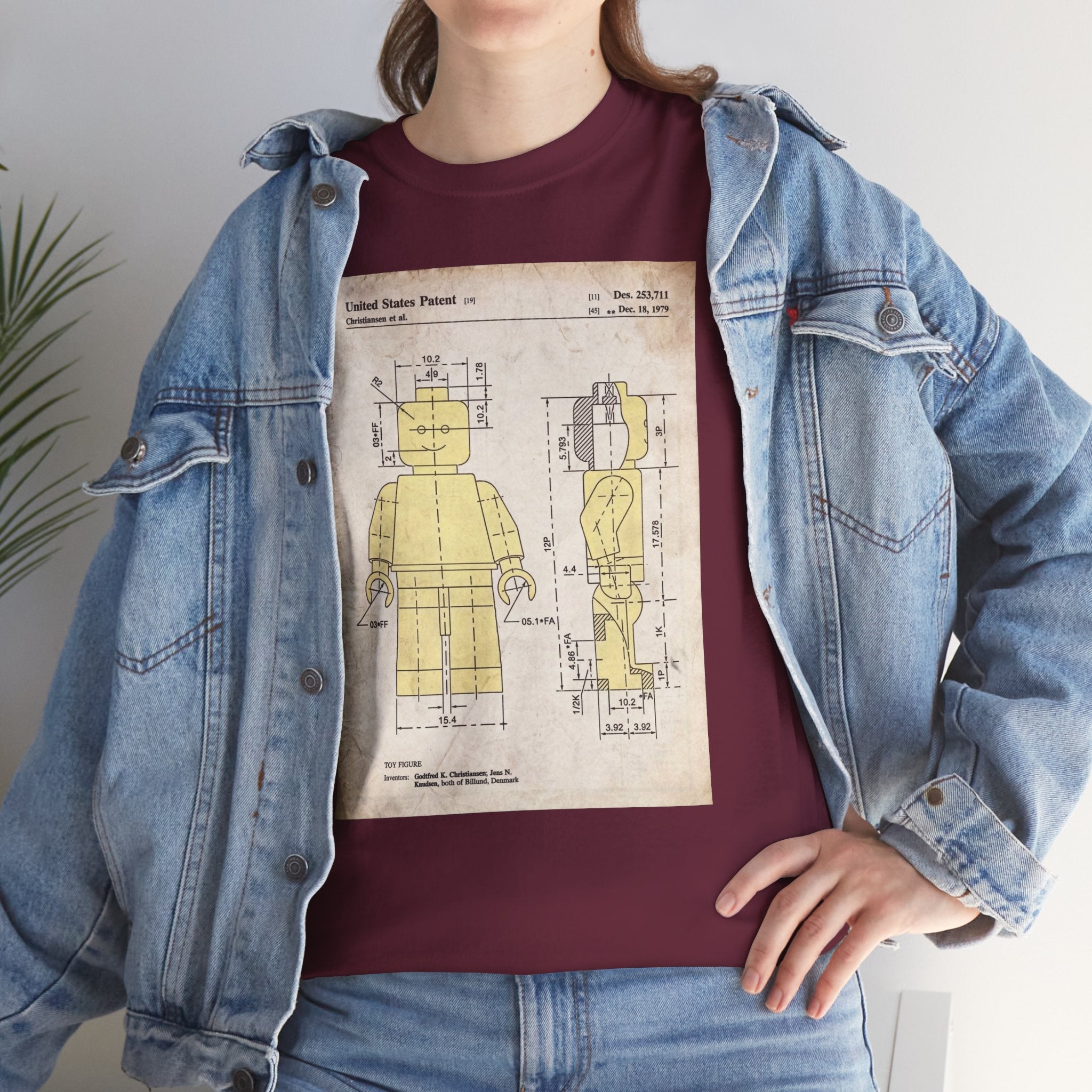 Lego Minifigure Patent — T‑Shirt