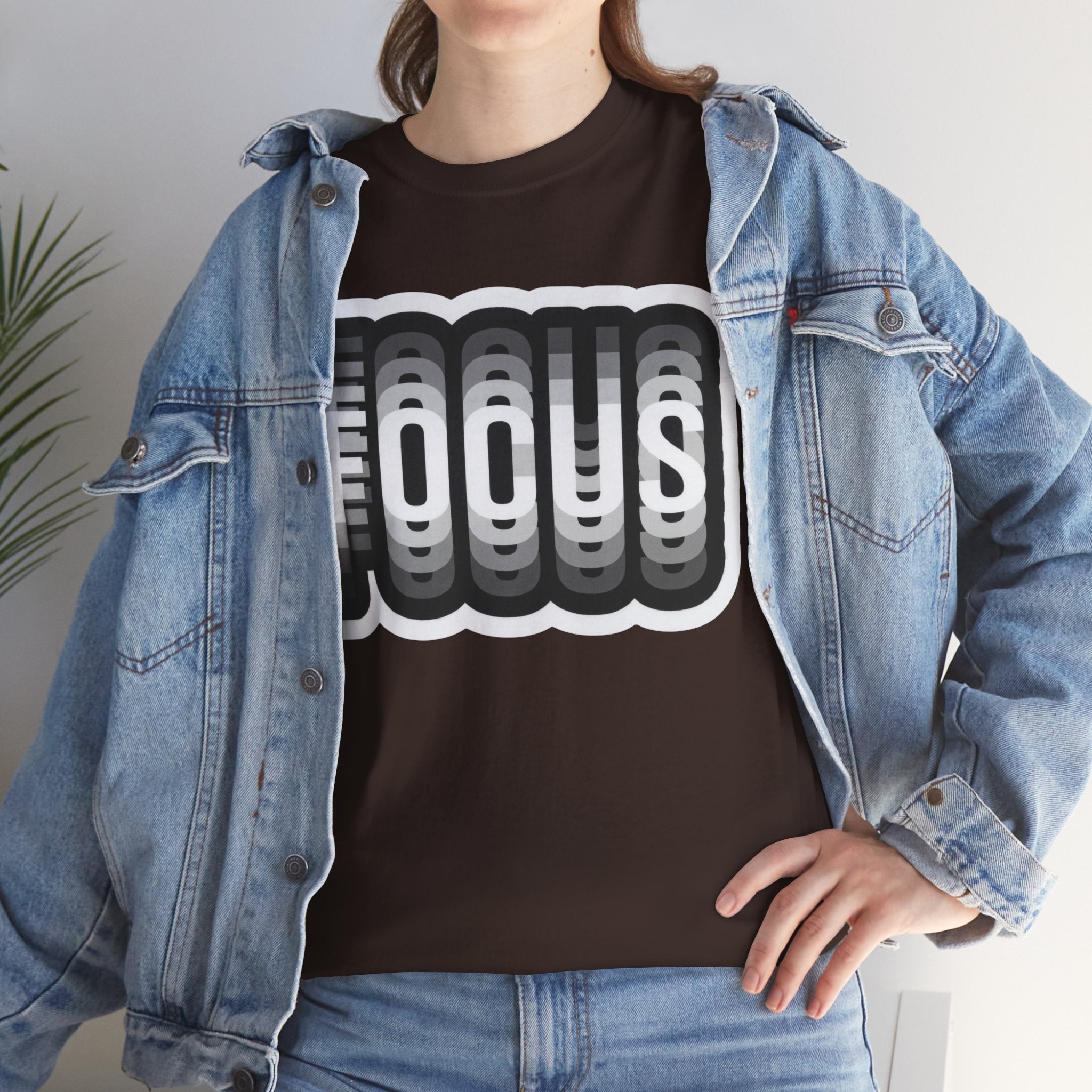 Focus Optical Illusion — T Shirt