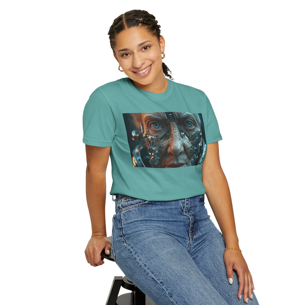 Cybernetic Old Face —T‑Shirt