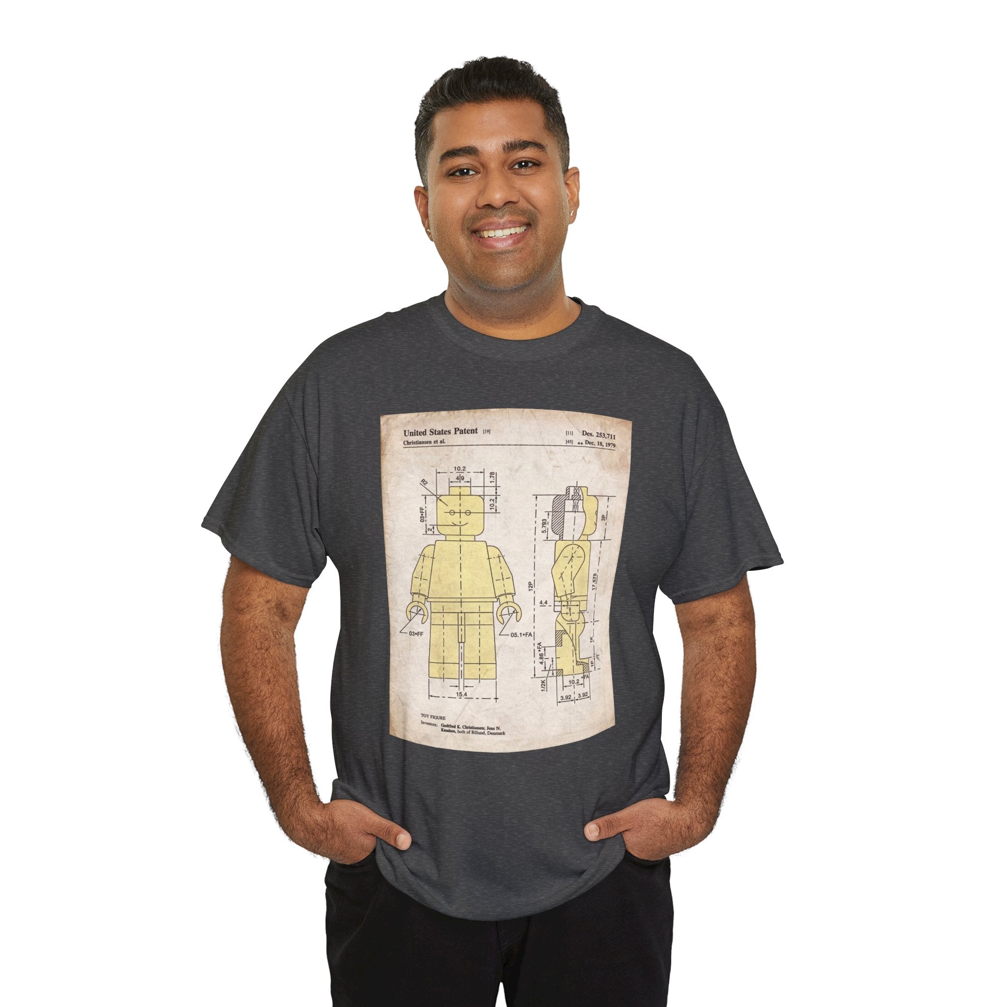 Lego Minifigure Patent — T‑Shirt