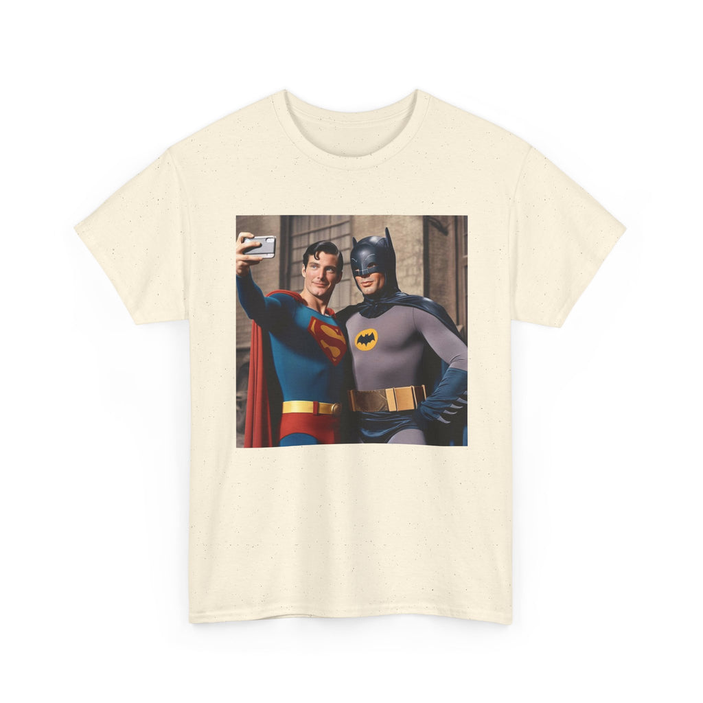 Retro Superhero Selfie - T shirt