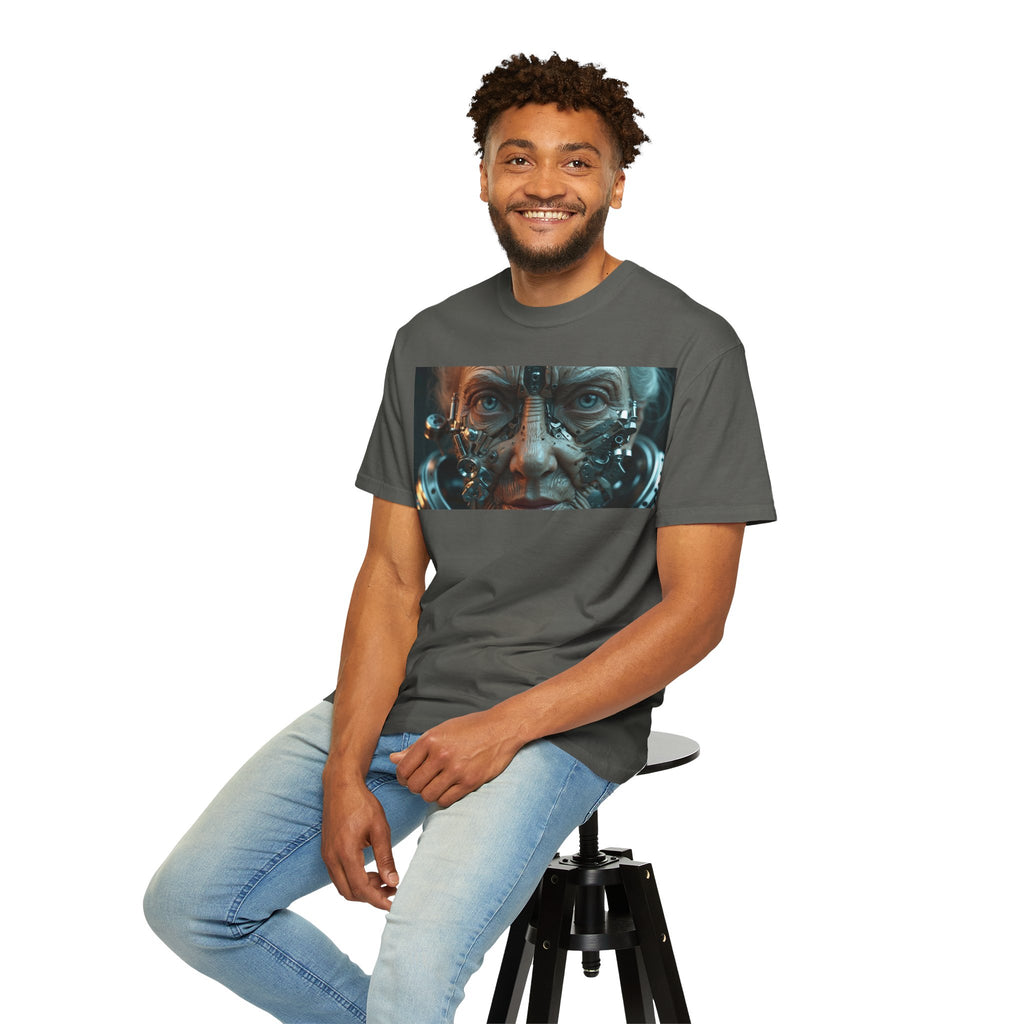 Cybernetic Old Face —T‑Shirt