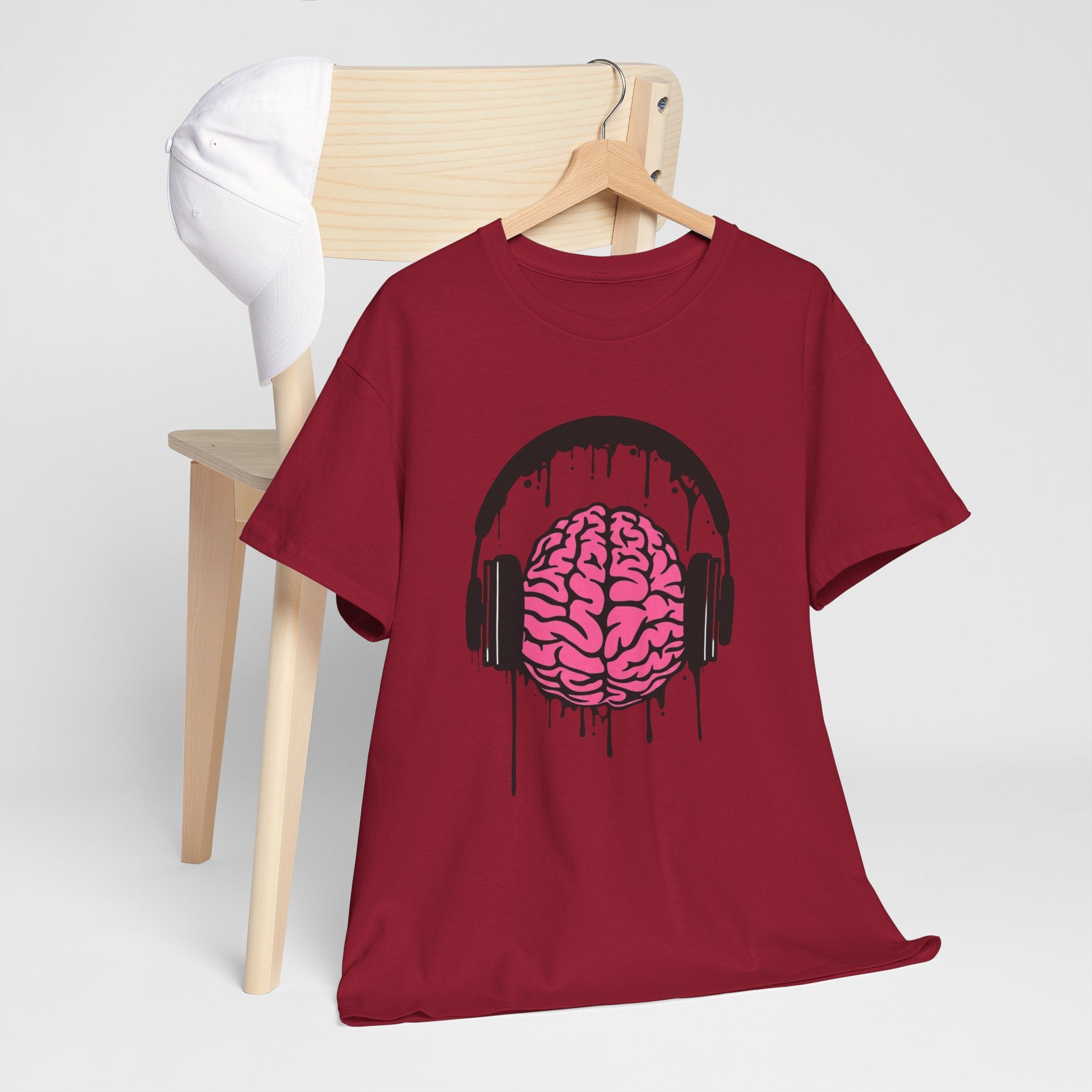 Music Lover Dripping Brain — T-Shirt
