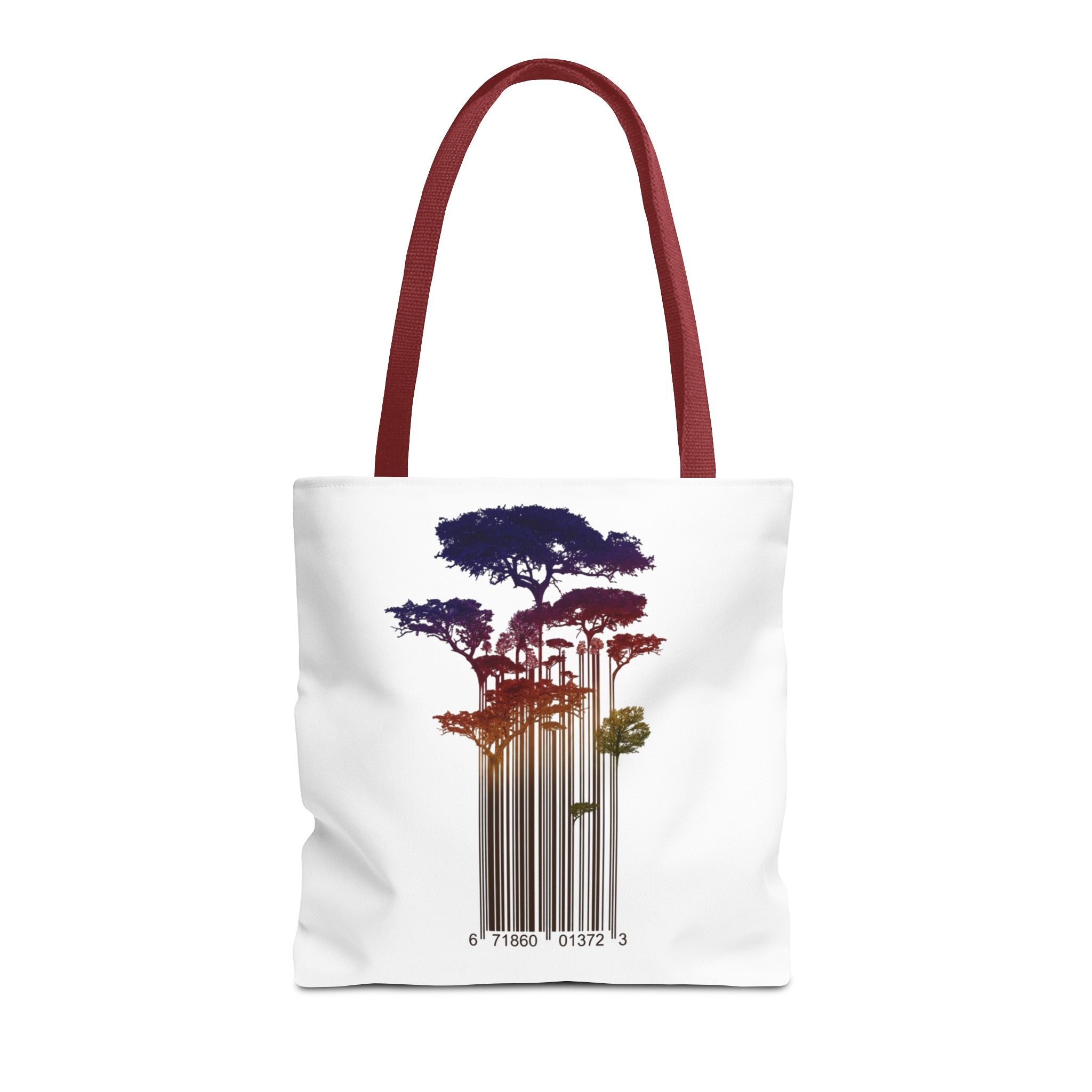 Barcode Forest — Tote Bag