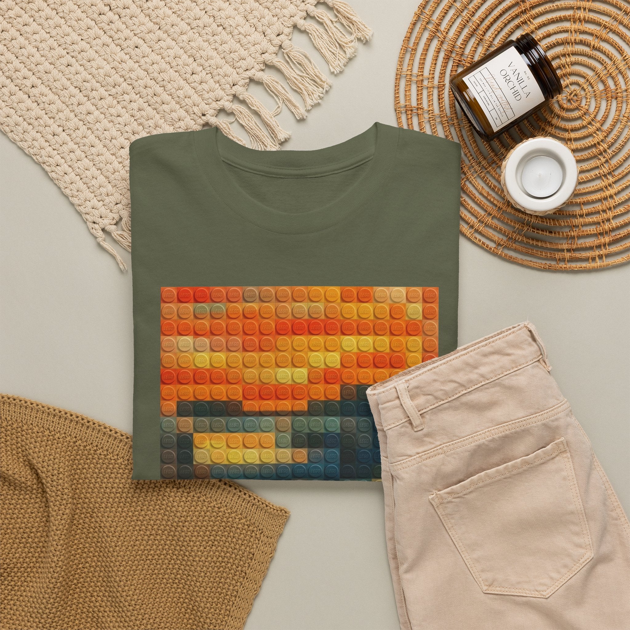 Pixelated Scream — T-Shirt