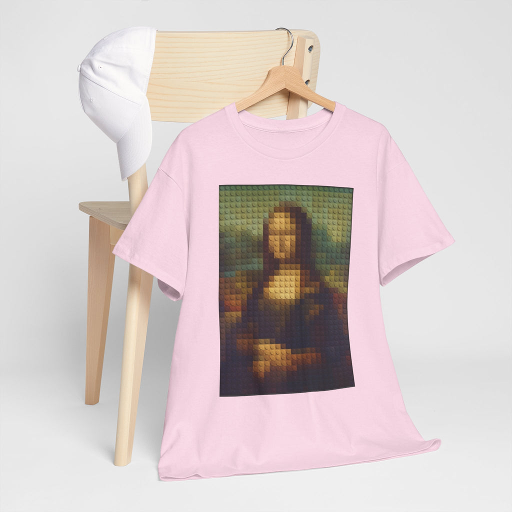 Pixelated Mona Lisa - T‑Shirt