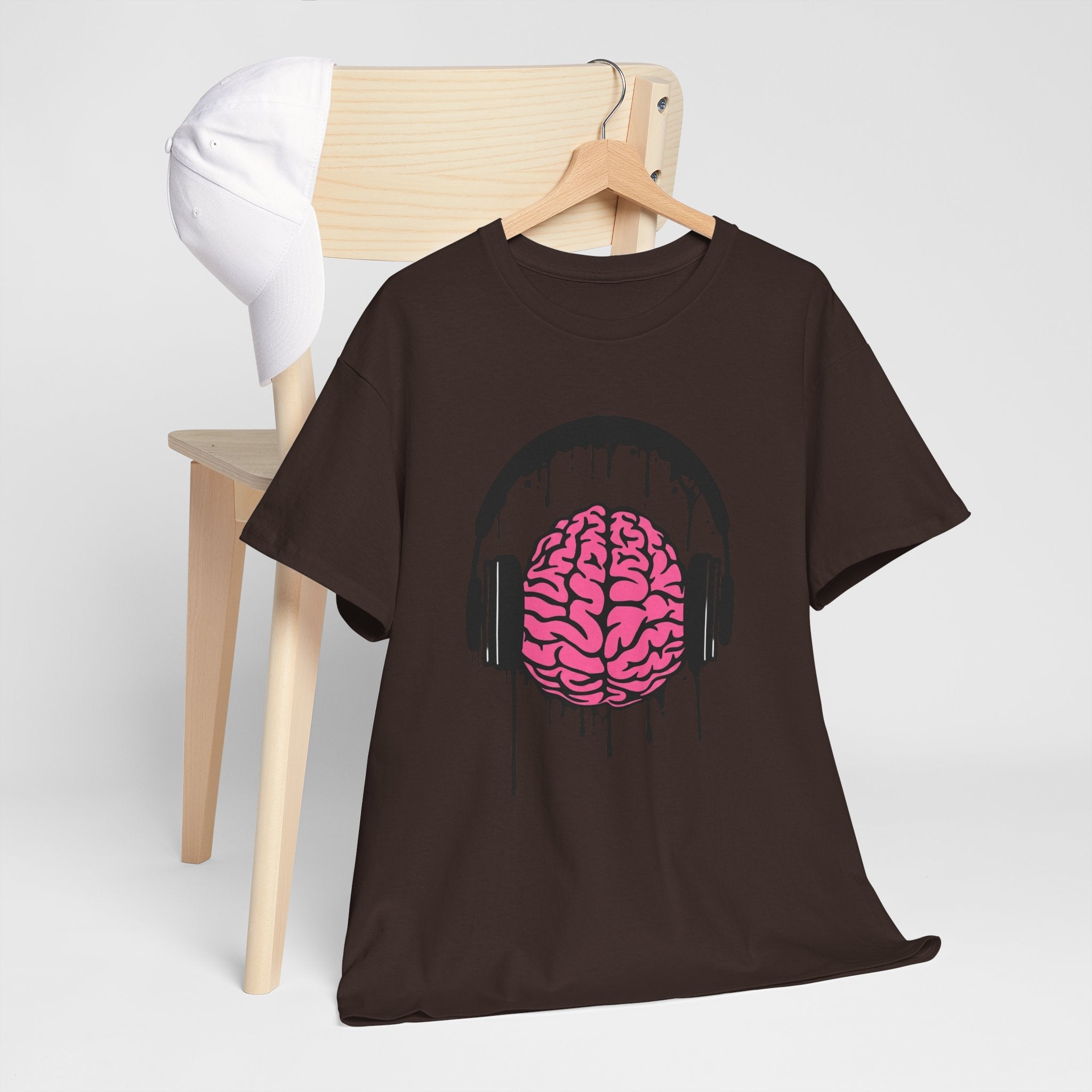 Music Lover Dripping Brain — T-Shirt