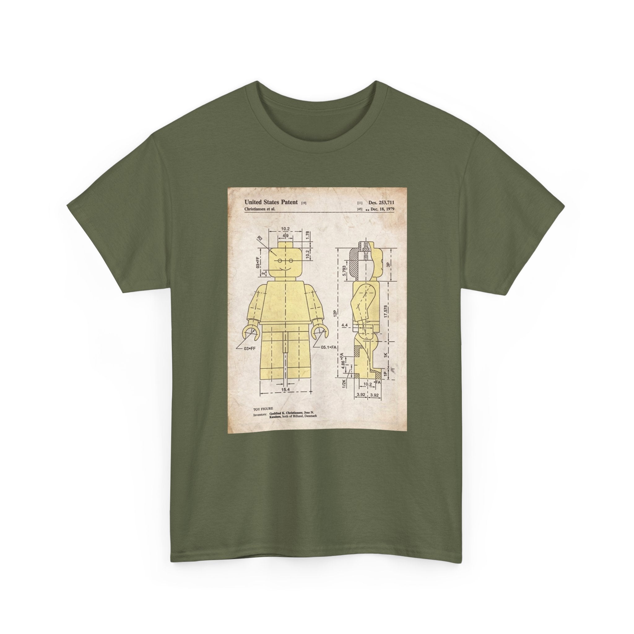 Lego Minifigure Patent — T‑Shirt
