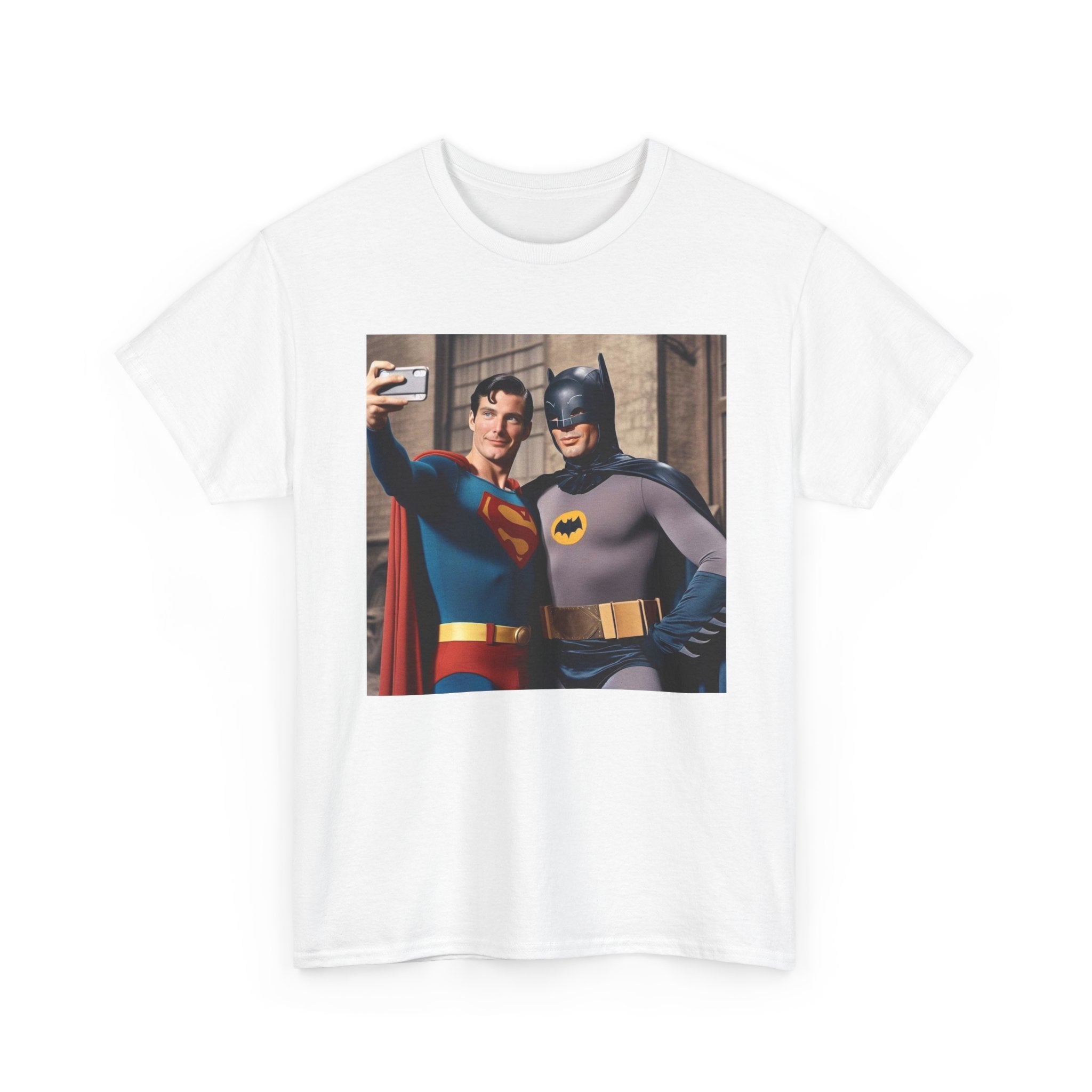 Retro Superhero Selfie - T shirt