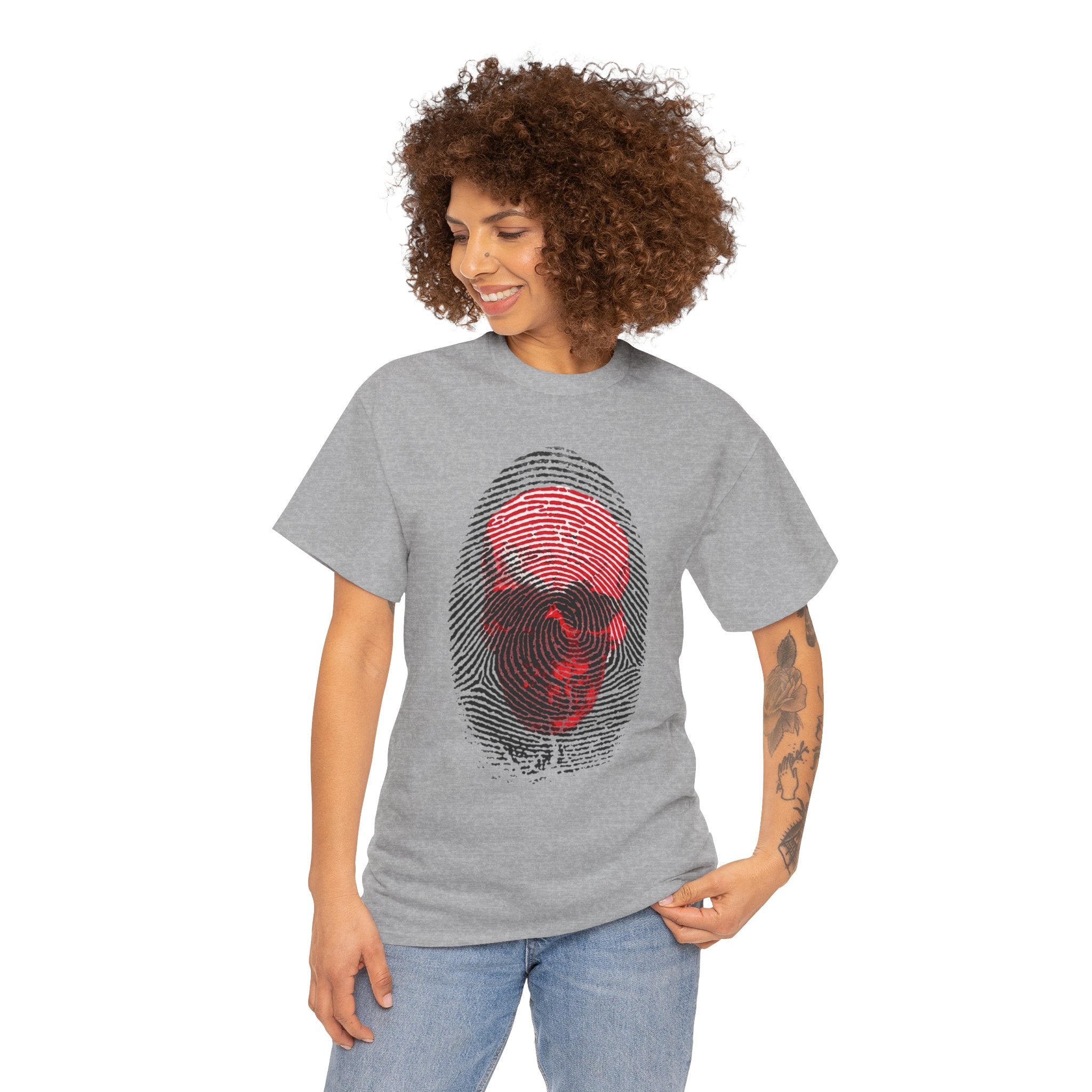 Skull Fingerprint — T-Shirt