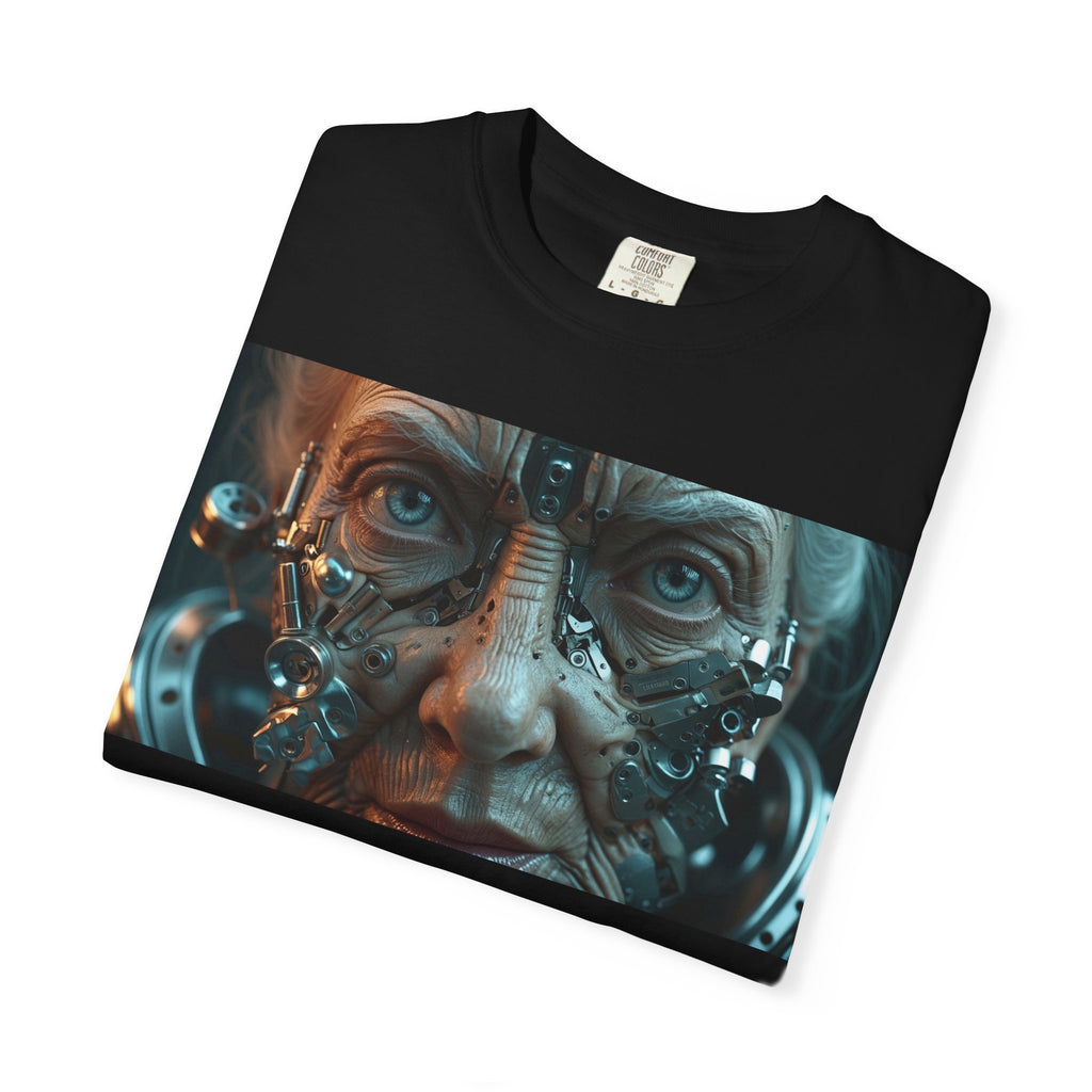 Cybernetic Old Face —T‑Shirt