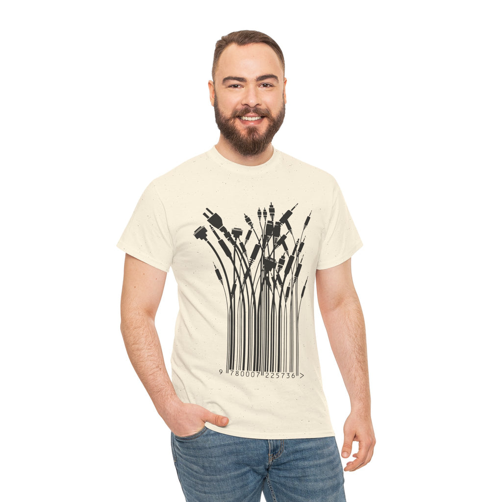 Barcode Wildflowers — T-Shirt